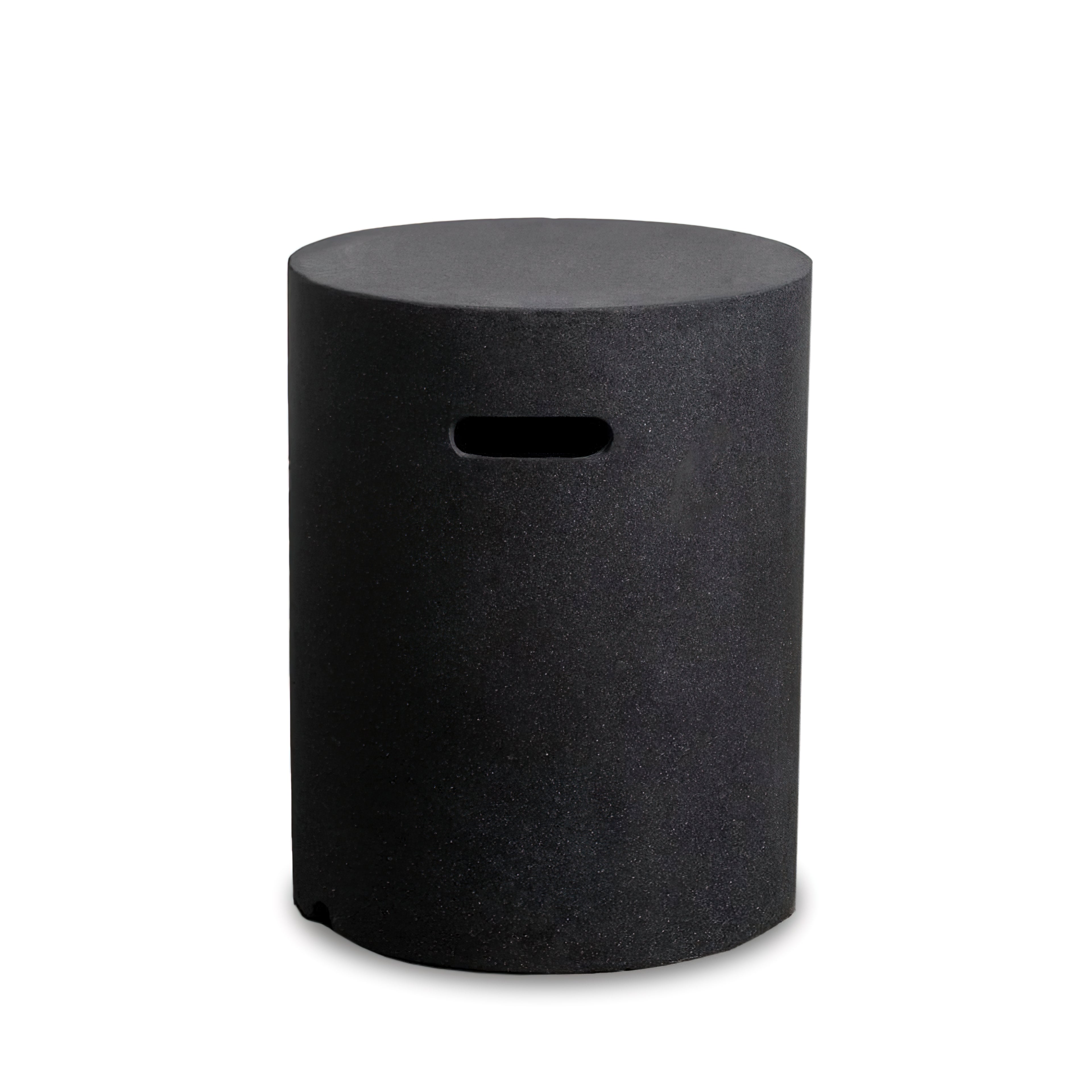 Beton 16" Round Propane Tank Cover#Finish_Graphite