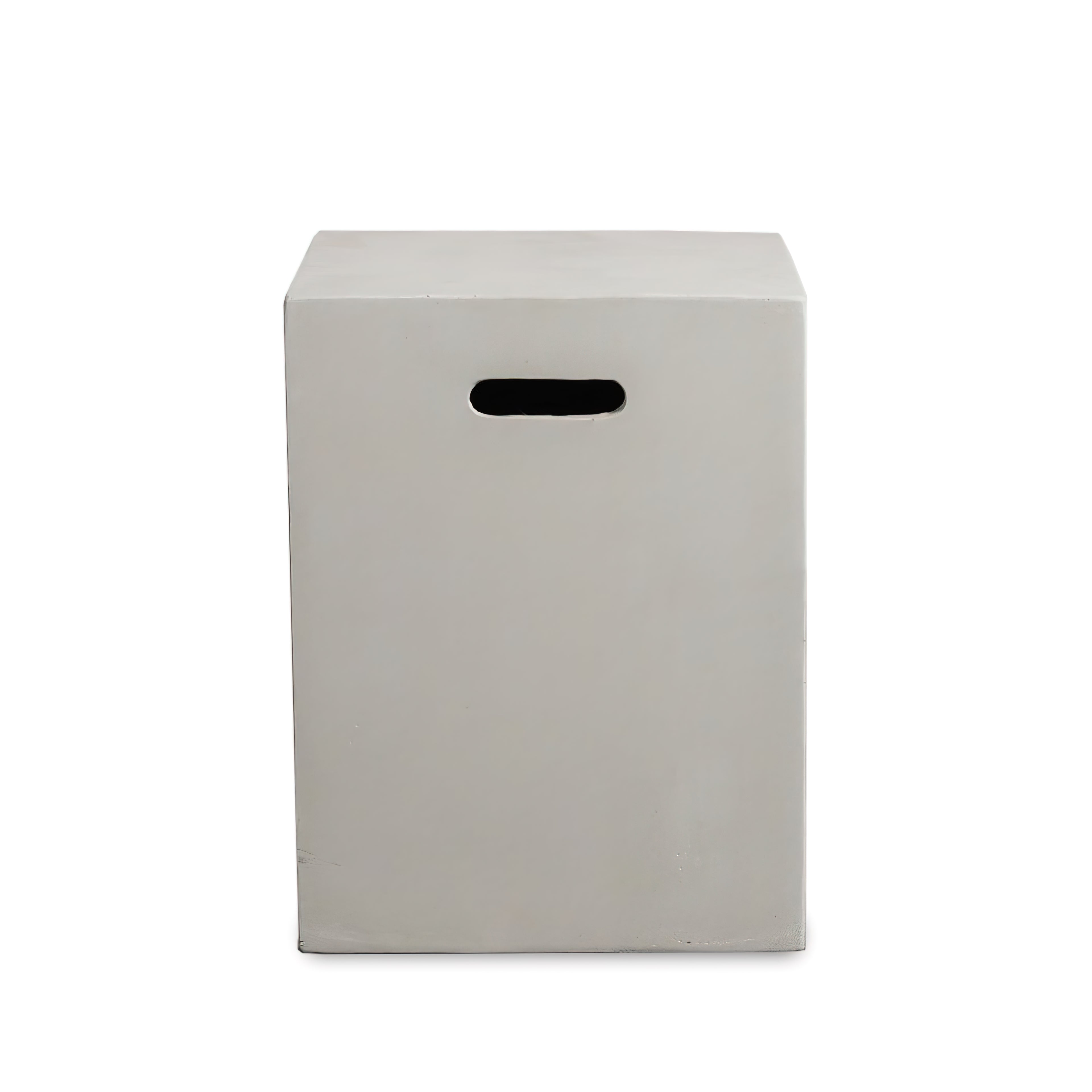 Beton 16" Square Propane Tank Cover#Finish_Stone White