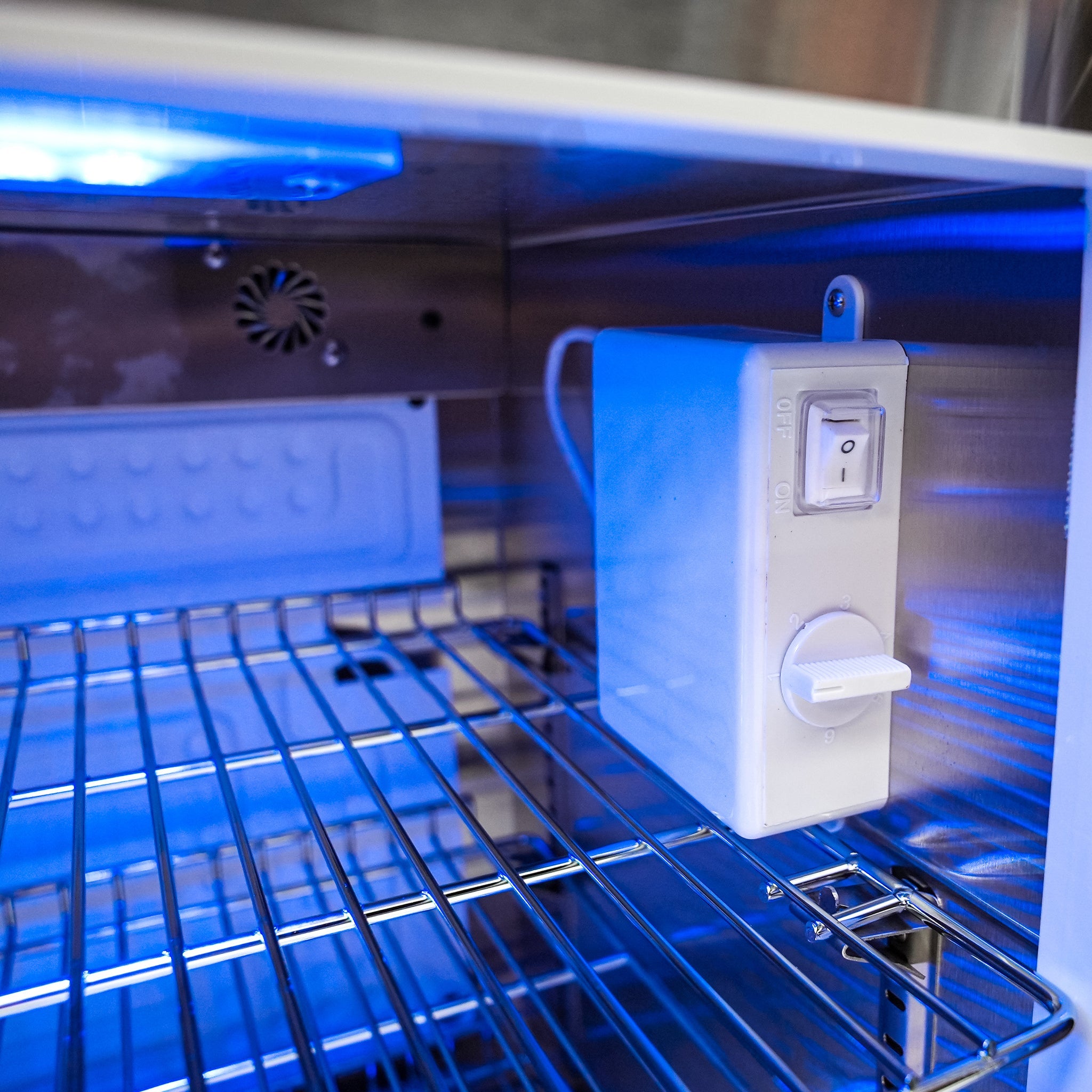 400 Deluxe 10 ft. Stainless Steel 4-Burner Outdoor Kitchen Island with Beverage Center and Fridge Cabinet