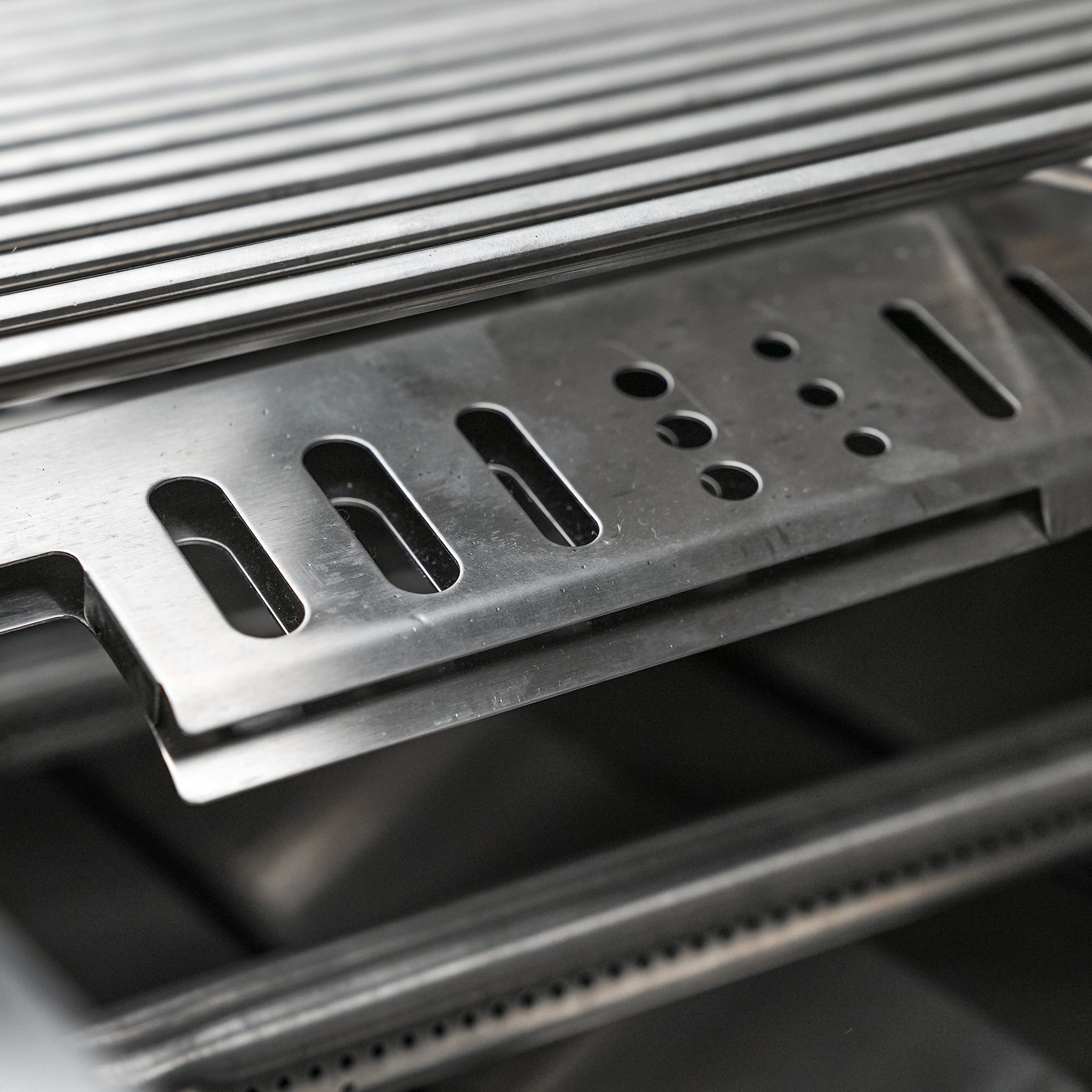 805 Deluxe 8 ft. Stainless Steel 6-Burner Outdoor Kitchen Island