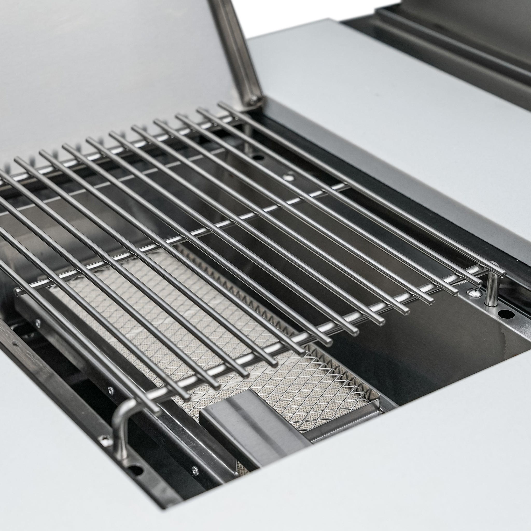 805 Deluxe 8 ft. Stainless Steel 6-Burner Outdoor Kitchen Island