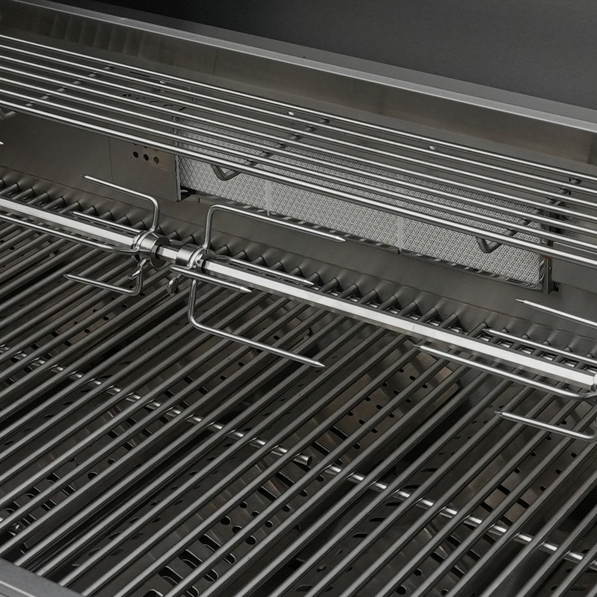 805 Deluxe 8 ft. Stainless Steel 6-Burner Outdoor Kitchen Island