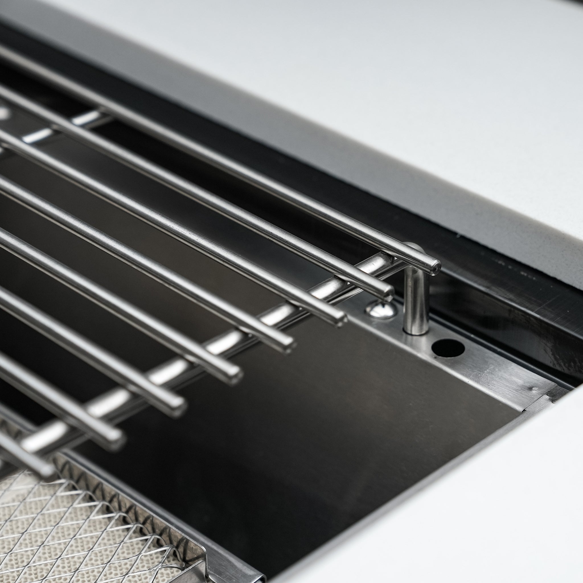 805 Deluxe Stainless Steel 6-Burner Outdoor Kitchen Island with 90-Degree Corner