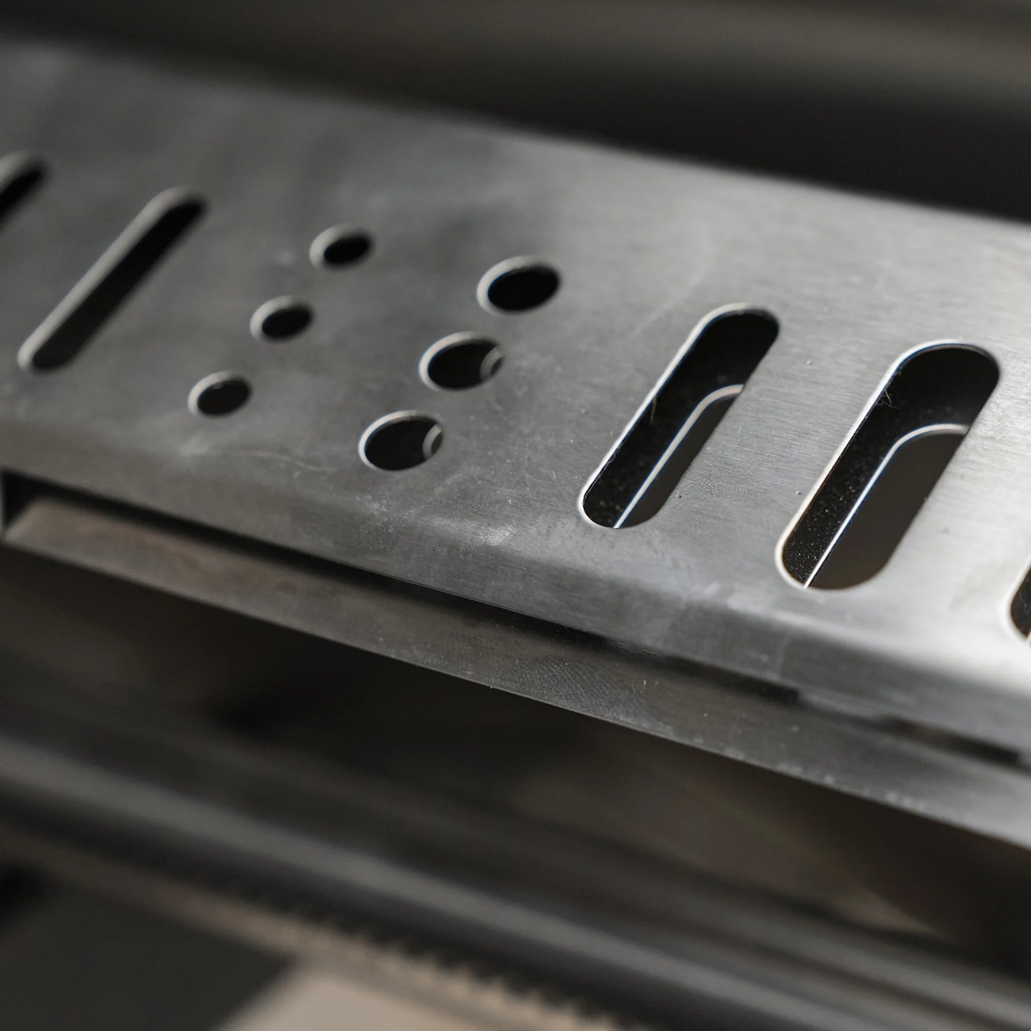 805 Deluxe 8 ft. Stainless Steel 6-Burner Outdoor Kitchen Island with 90-Degree Corner and Beverage Center