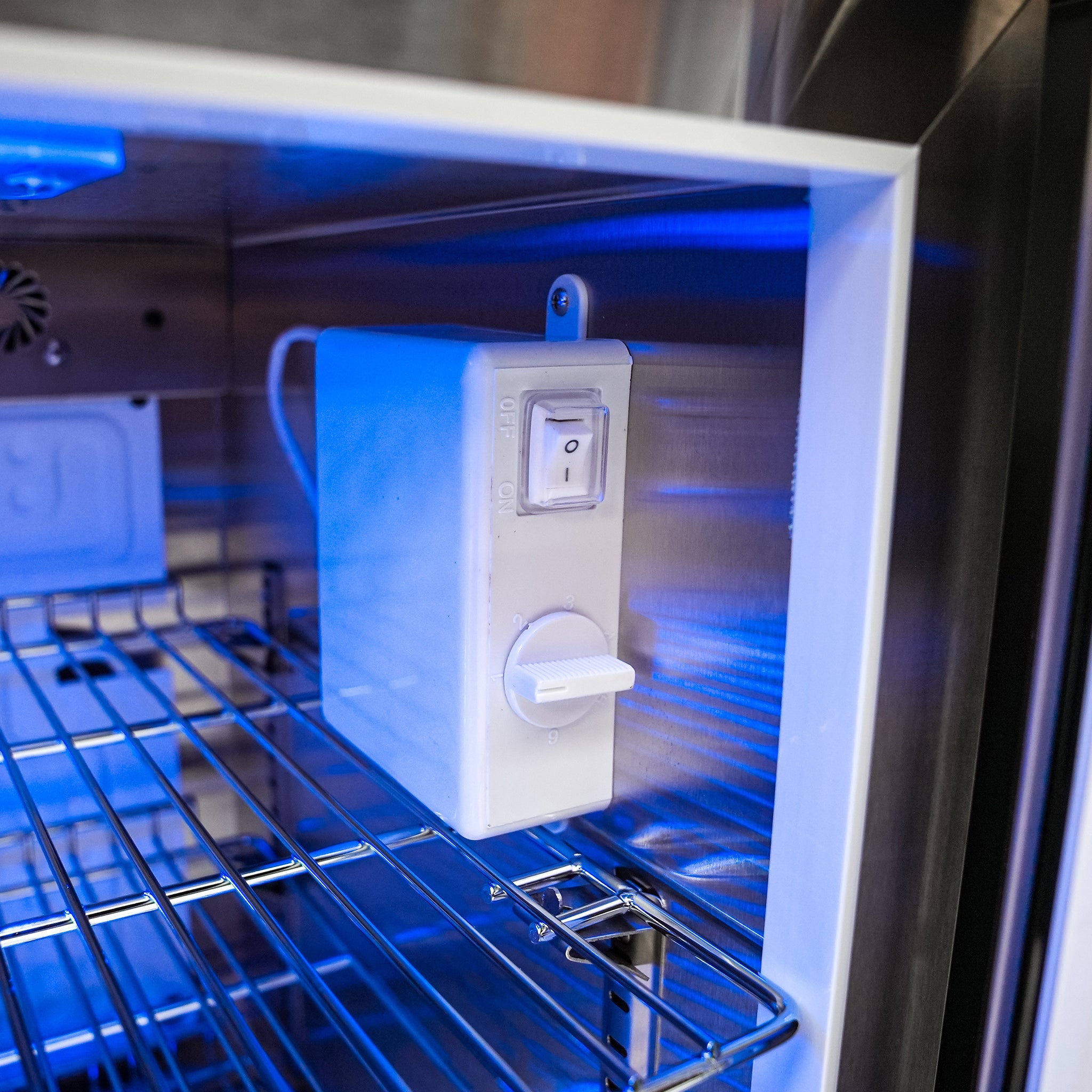 805 Deluxe Stainless Steel 6-Burner Outdoor Kitchen Island with 90-Degree Corner Beverage Center and Fridge Cabinet