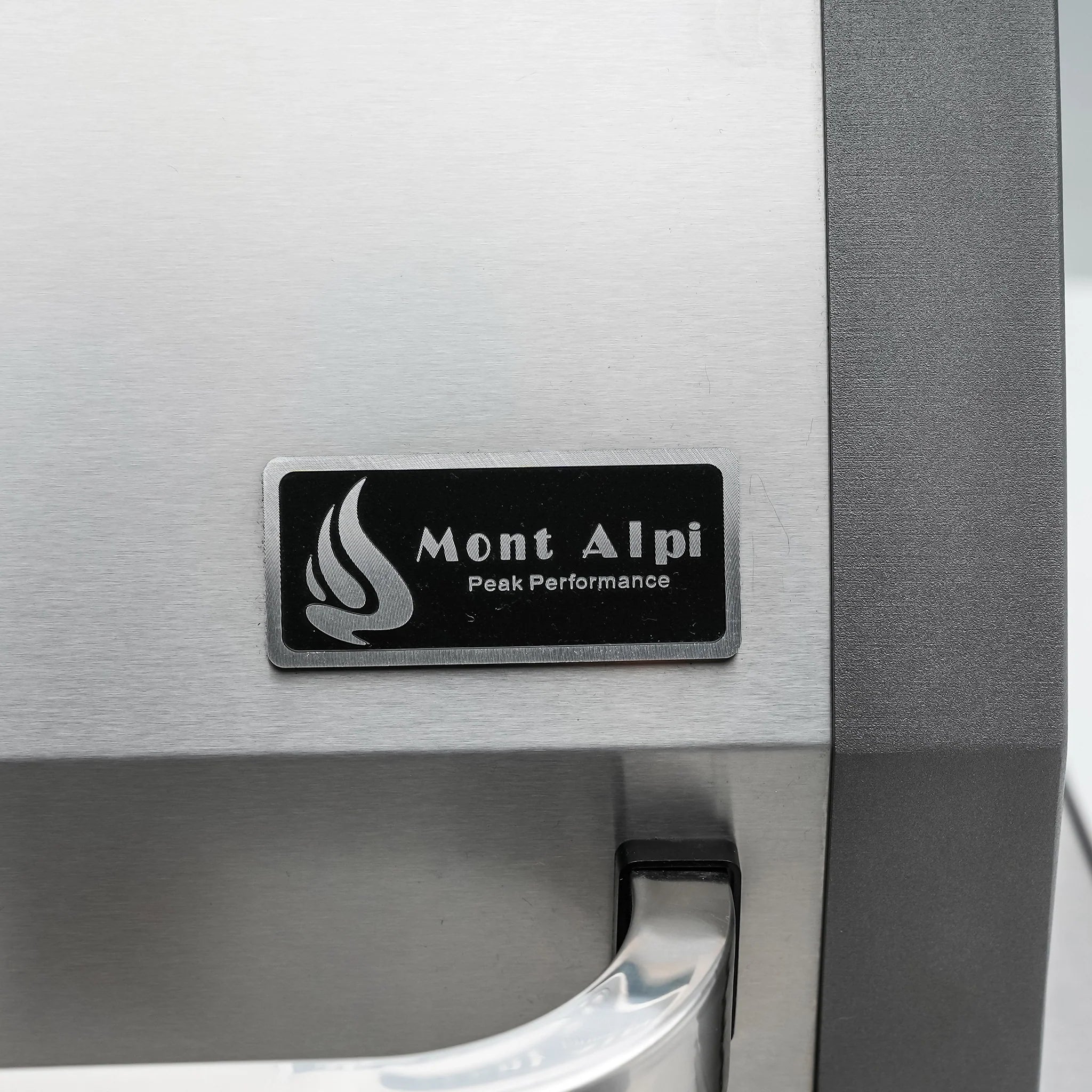 805 Deluxe 11 ft. Stainless Steel 6-Burner Outdoor Kitchen Island with Beverage Center