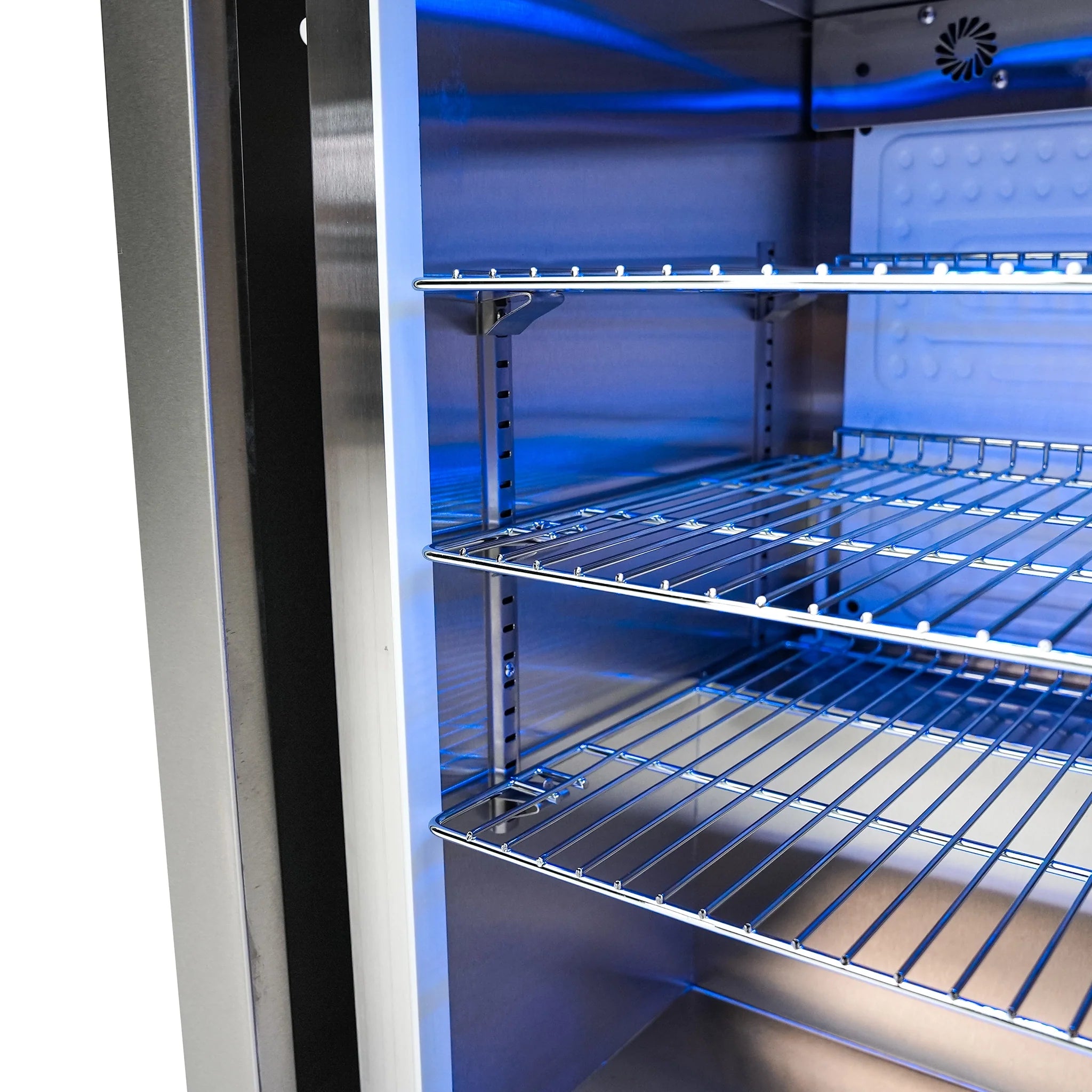 805 Deluxe 11 ft. Stainless Steel 6-Burner Outdoor Kitchen Island with Beverage Center