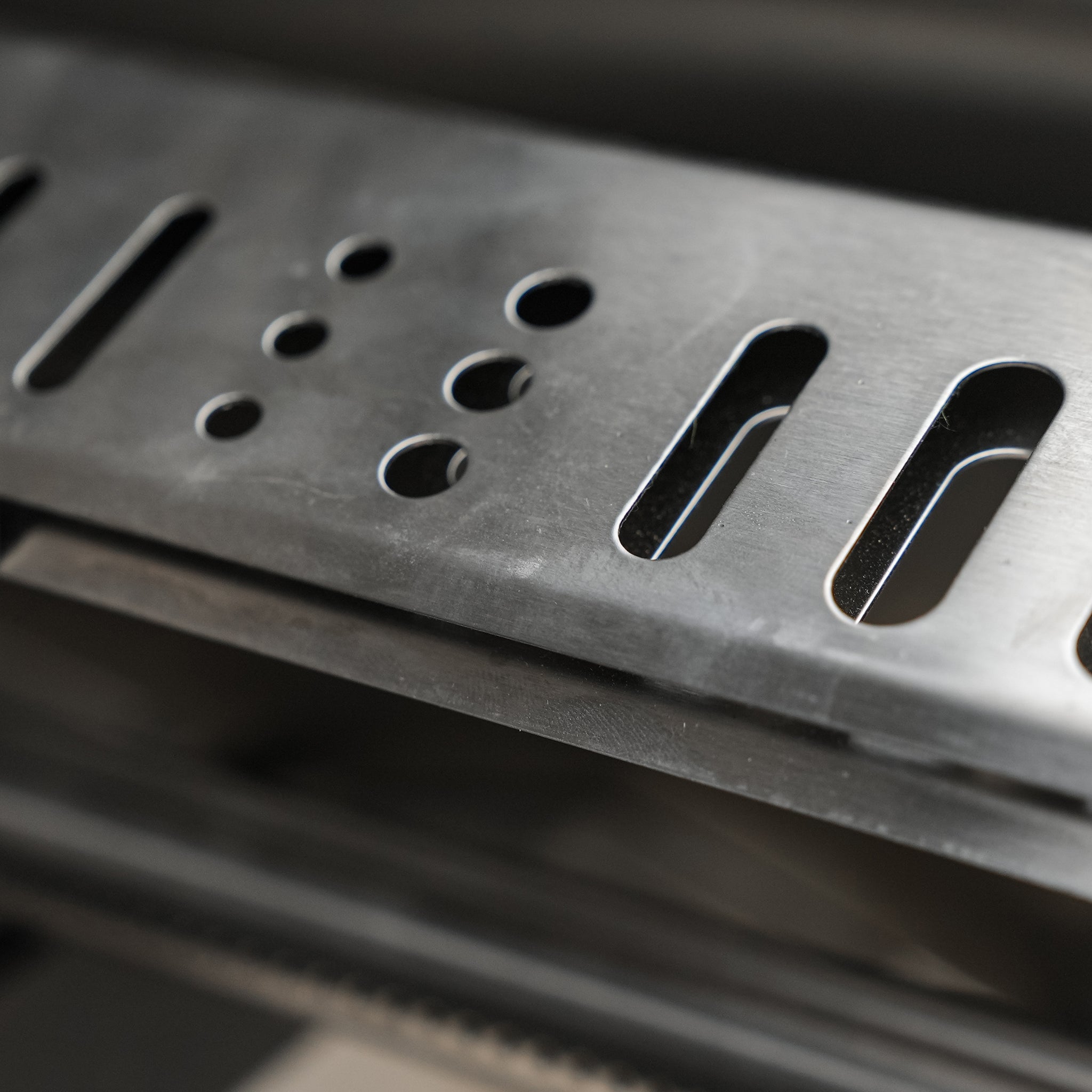 805 Deluxe 8 ft. Stainless Steel 6-Burner Outdoor Kitchen Island with Fridge Cabinet