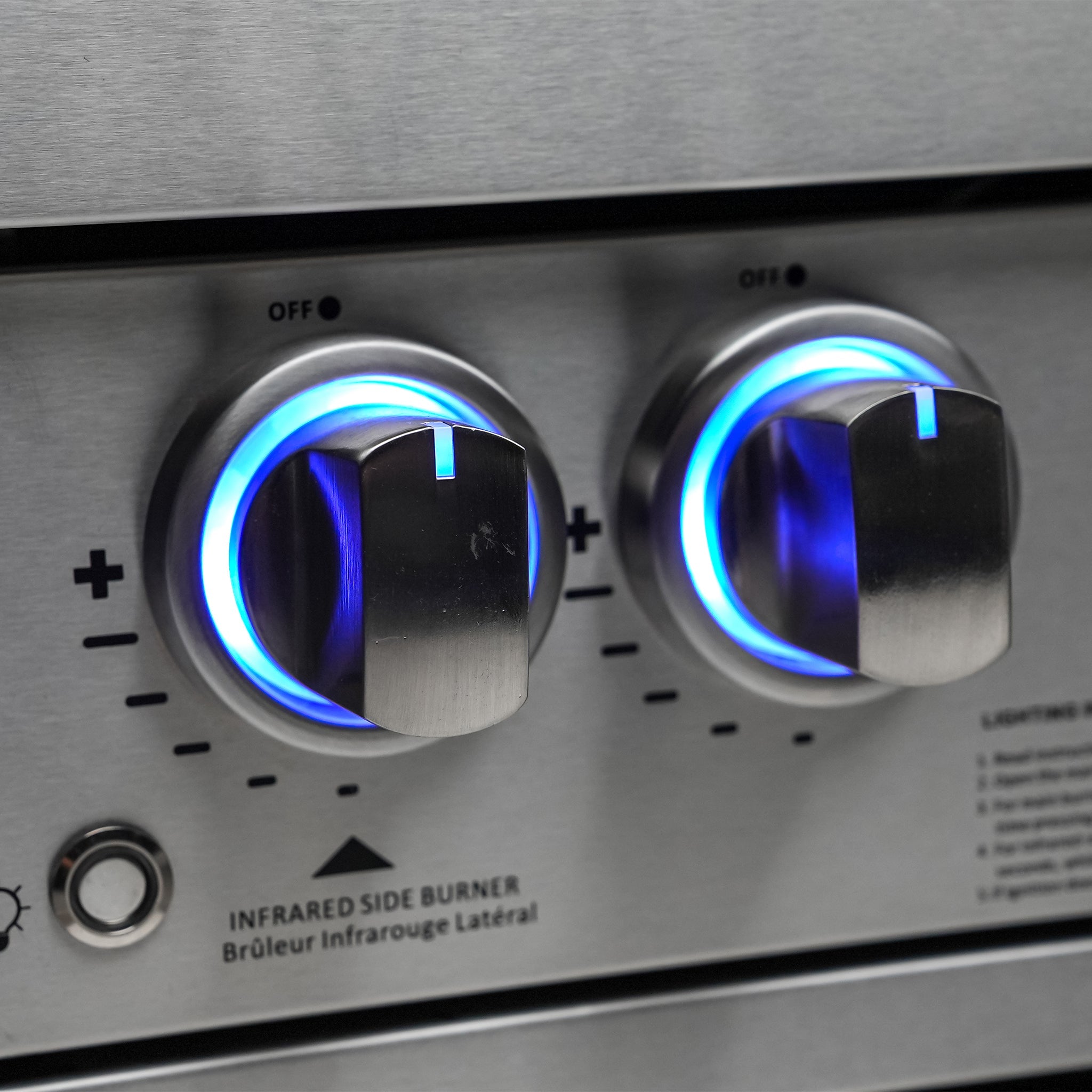 805 Original 15 ft. Stainless Steel 6-Burner Outdoor Kitchen Island with Beverage Center and Kegerator