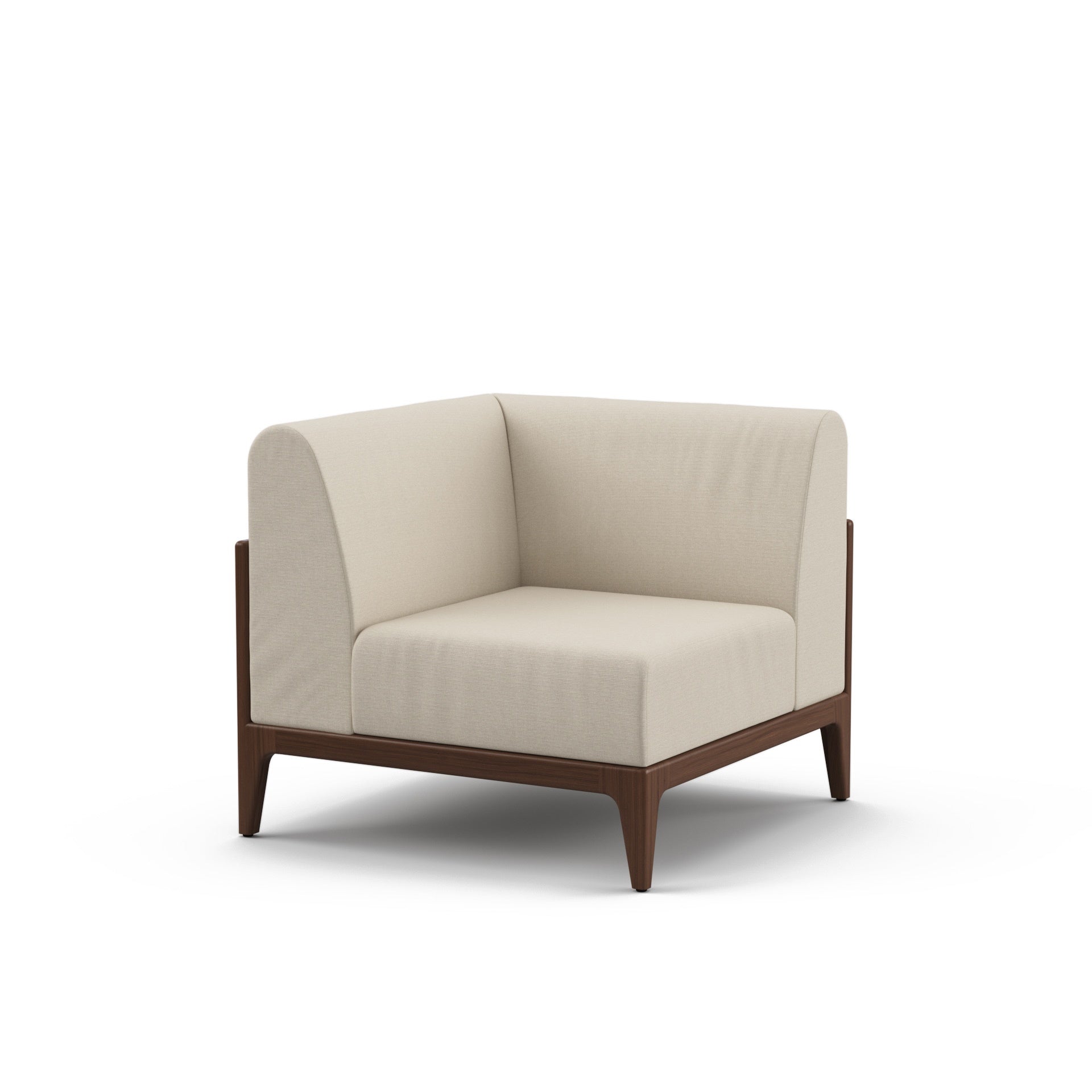 Mix Ipe Wood Corner Section