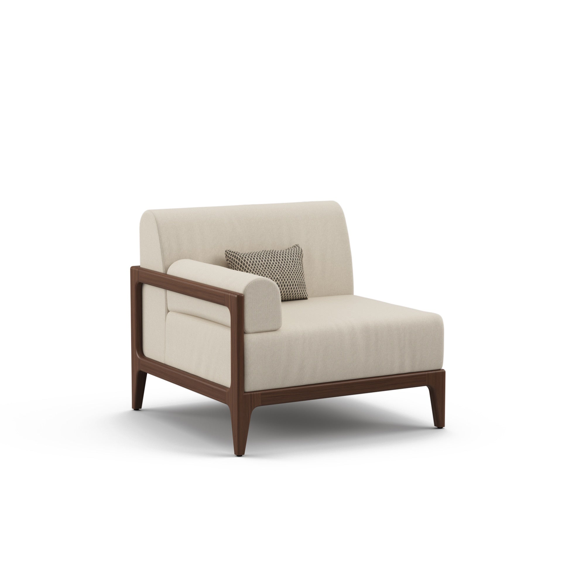 Mix Ipe Wood End Section