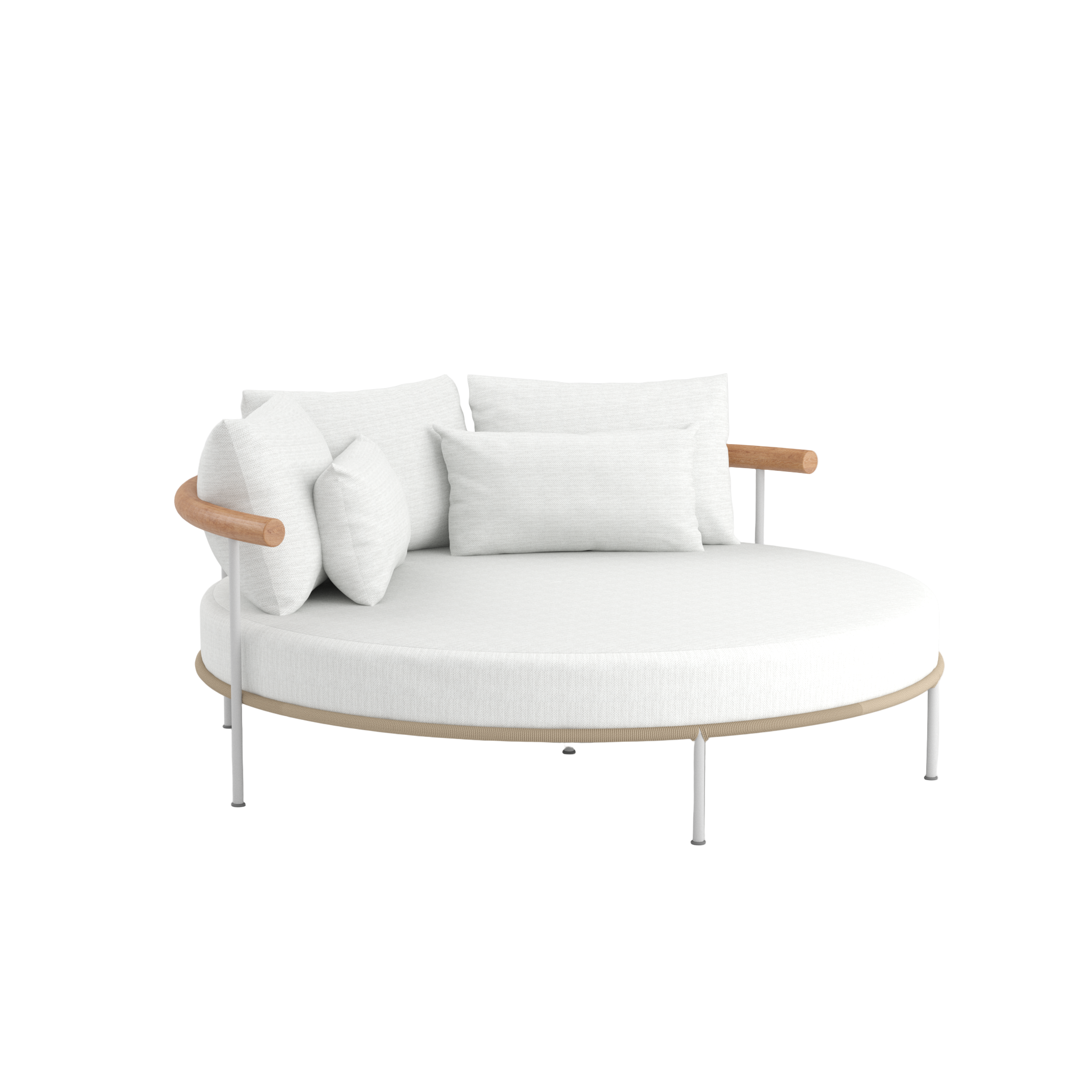 Paros Round Chaise Lounge