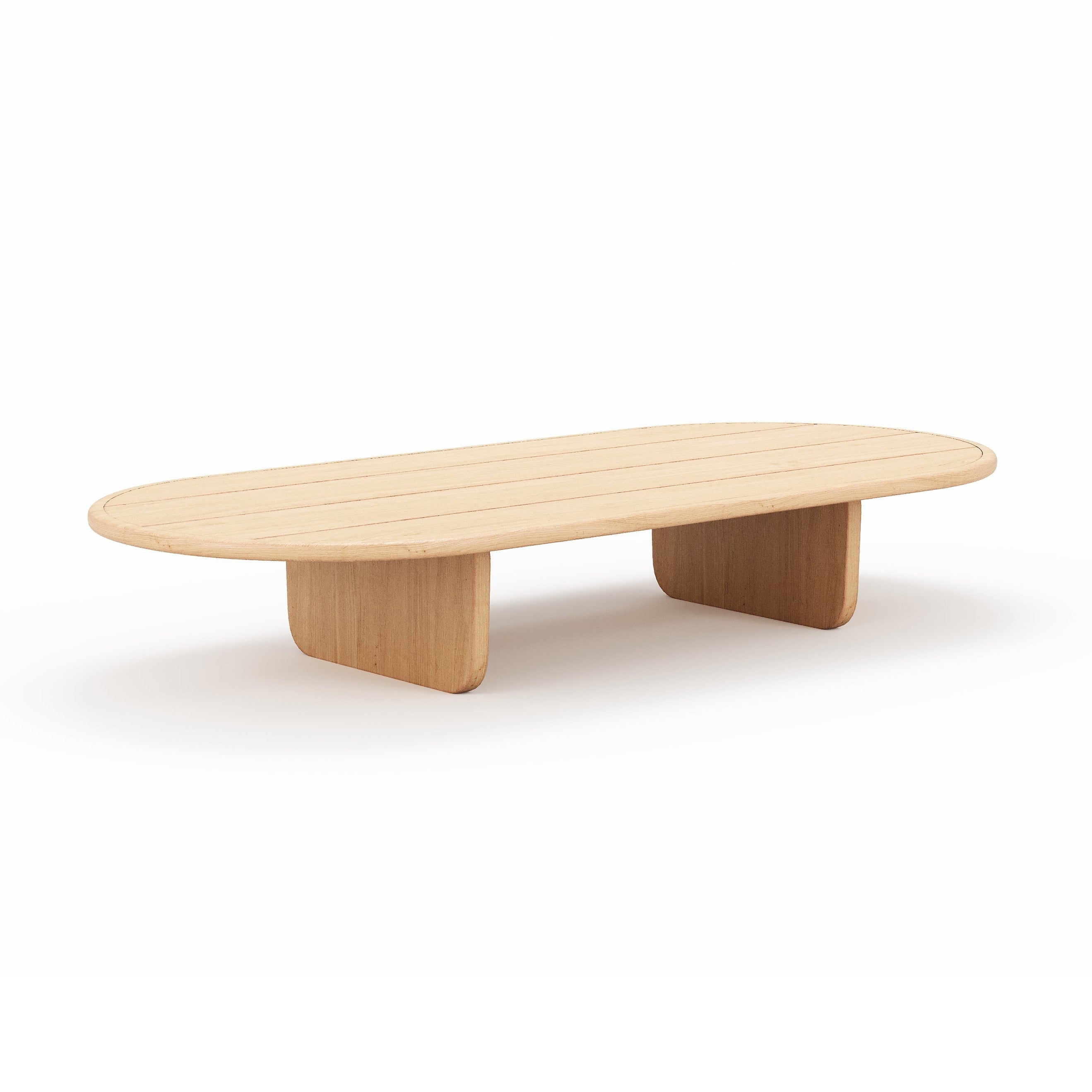 Teak  Oval Coffee coffee table