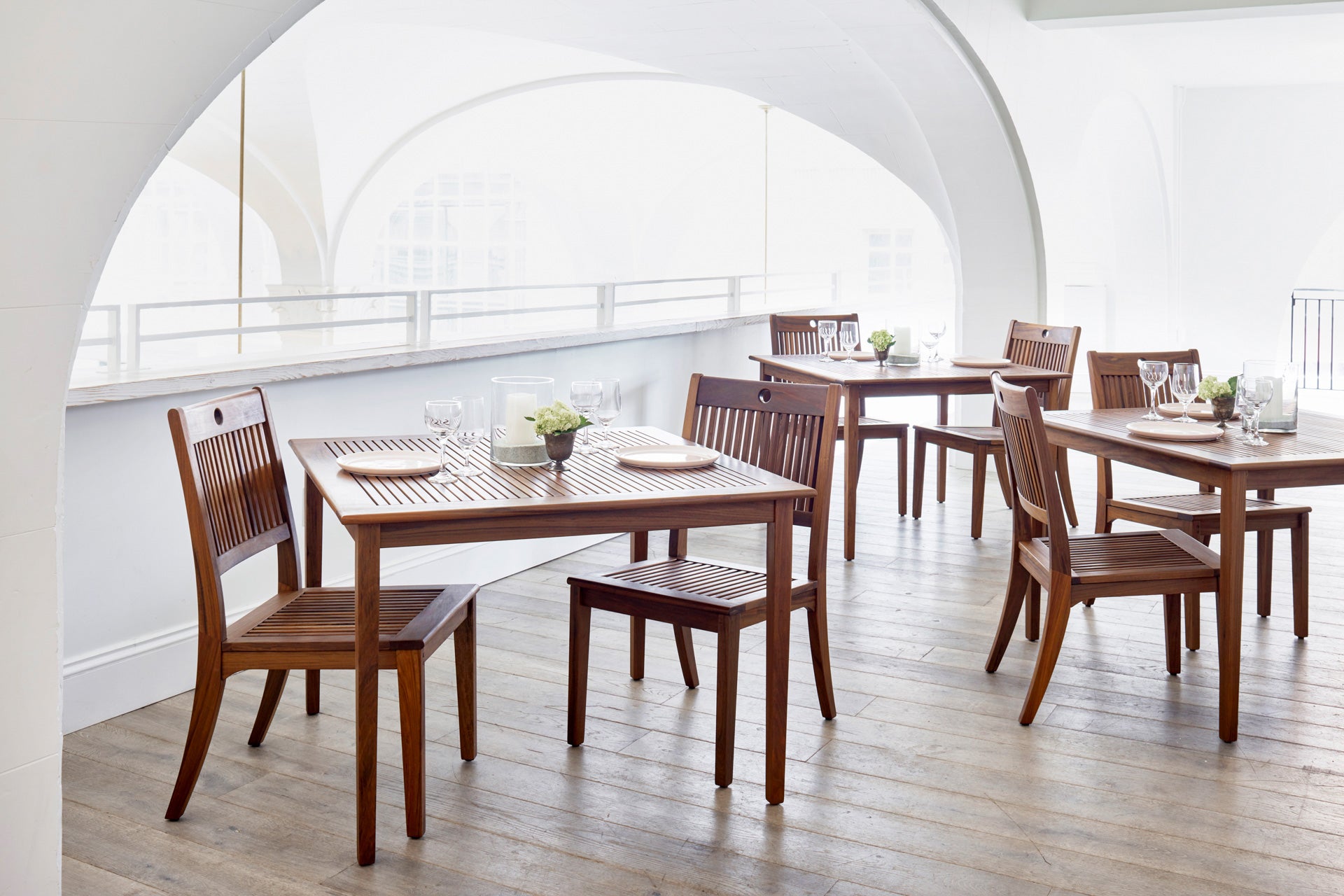 Opal Ipe Wood Dining Side Chair