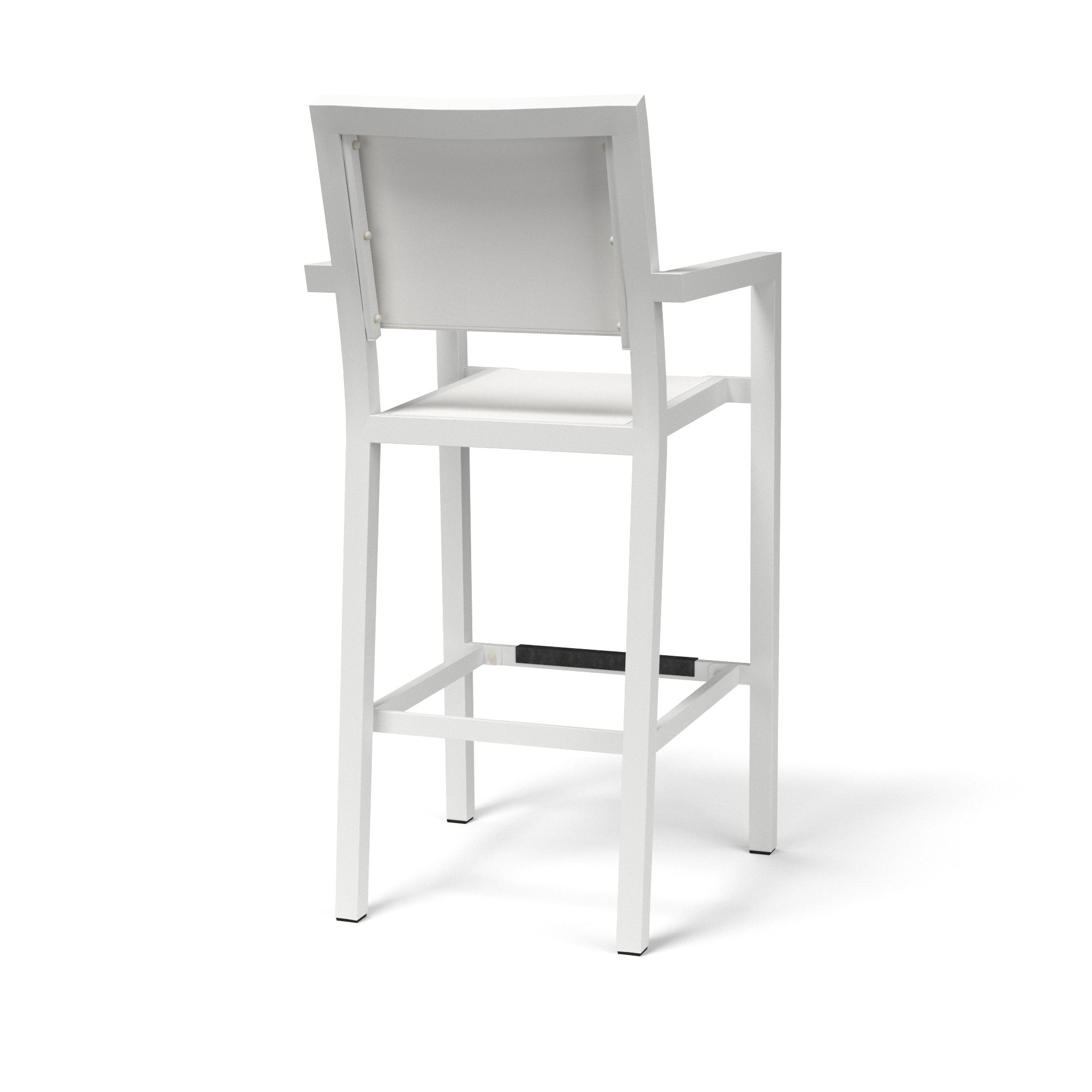 Naples Aluminum Sling Bar Stool