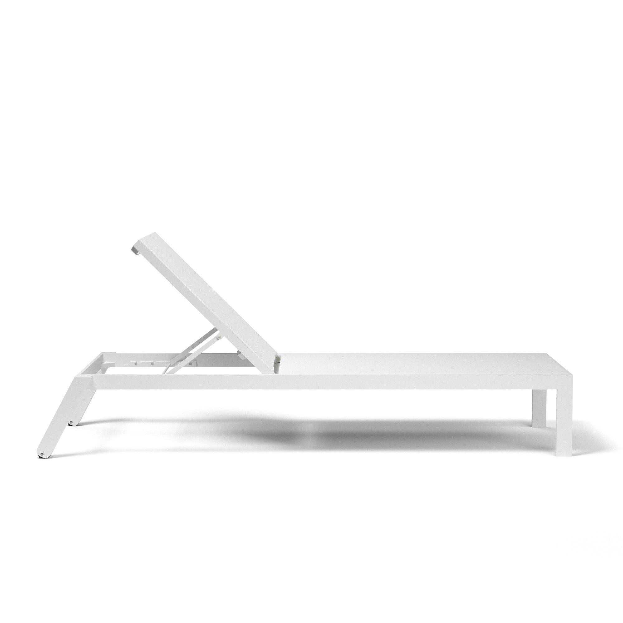 Naples Aluminum Stackable Sling Chaise Lounge