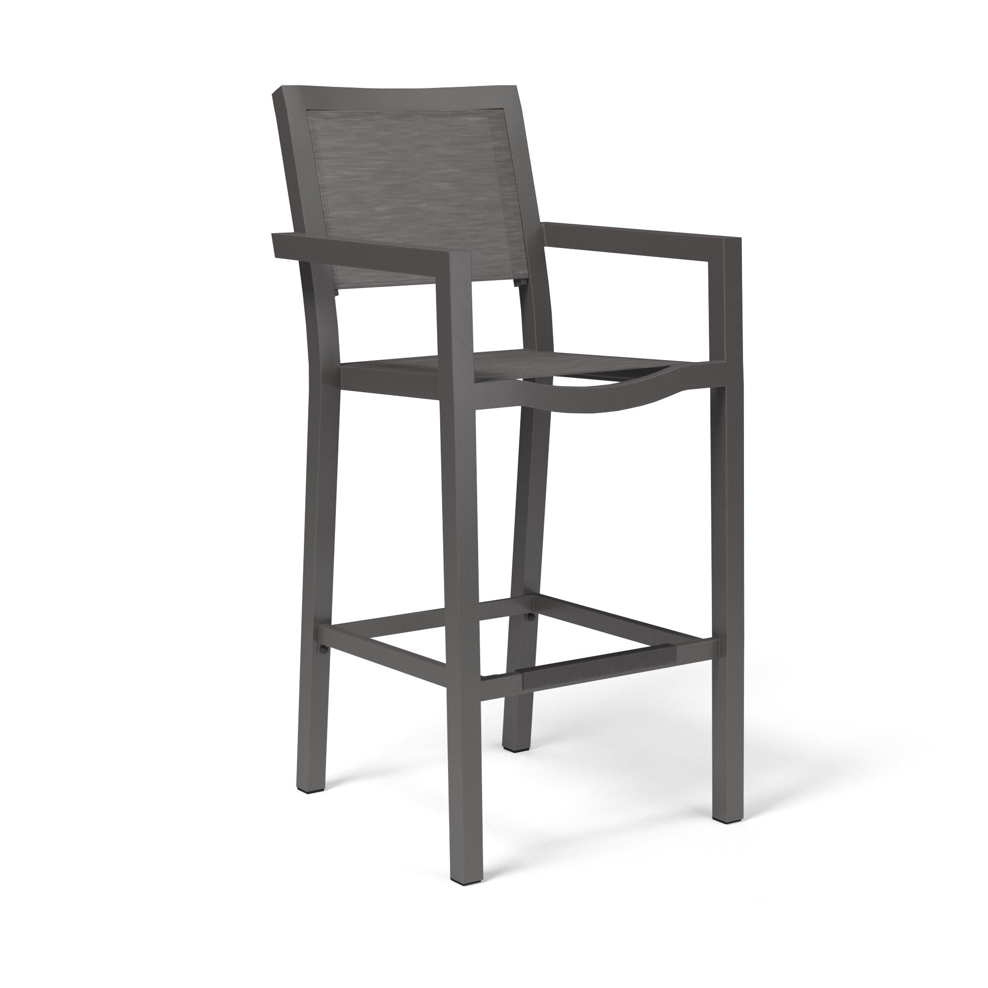 Vegas Aluminum Sling Bar Stool
