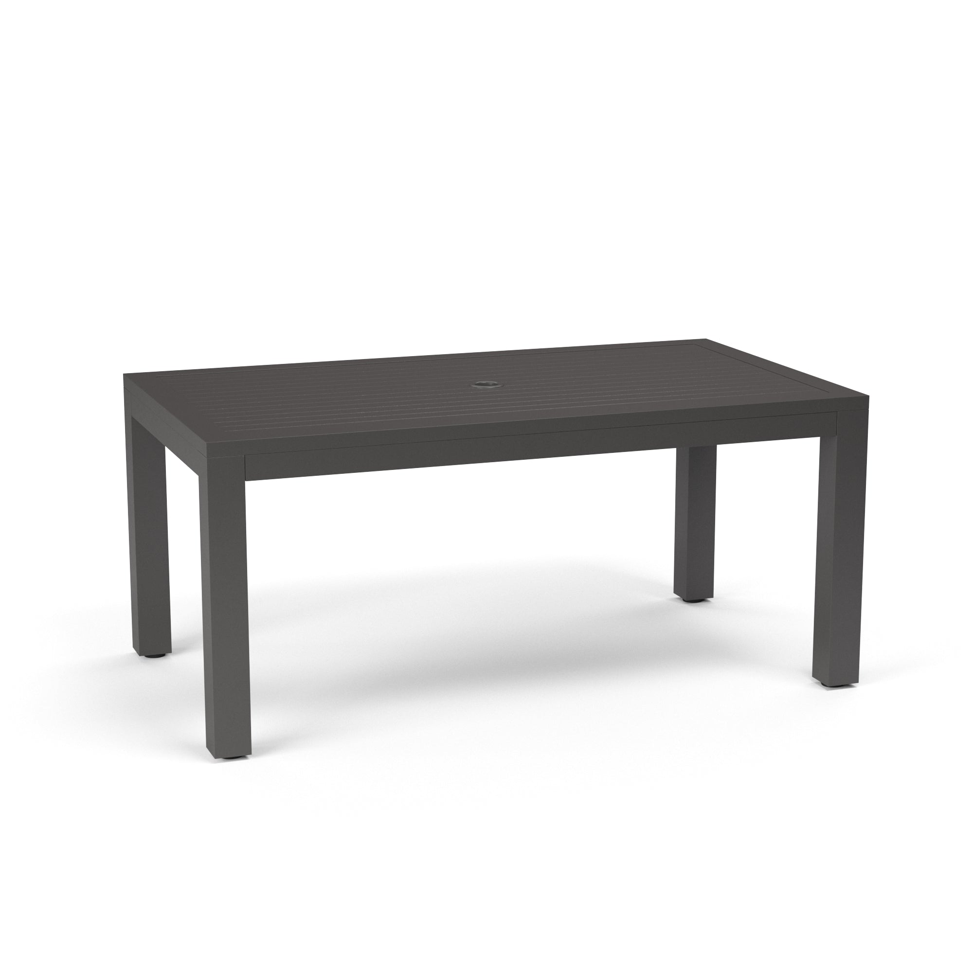Vegas 36" x 64" Rectangular Aluminum Dining Table