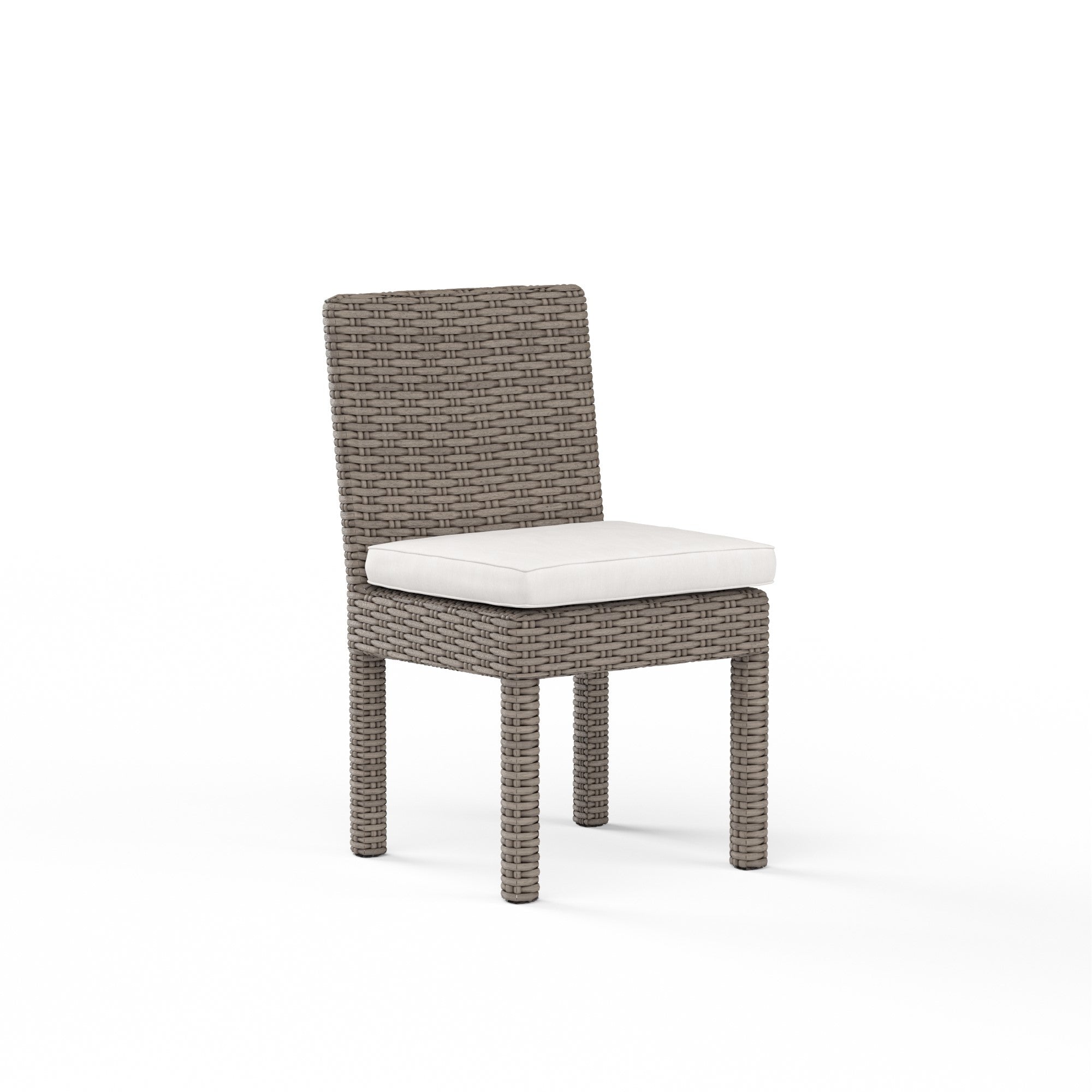 Coronado Wicker Cushioned Dining Side Chair