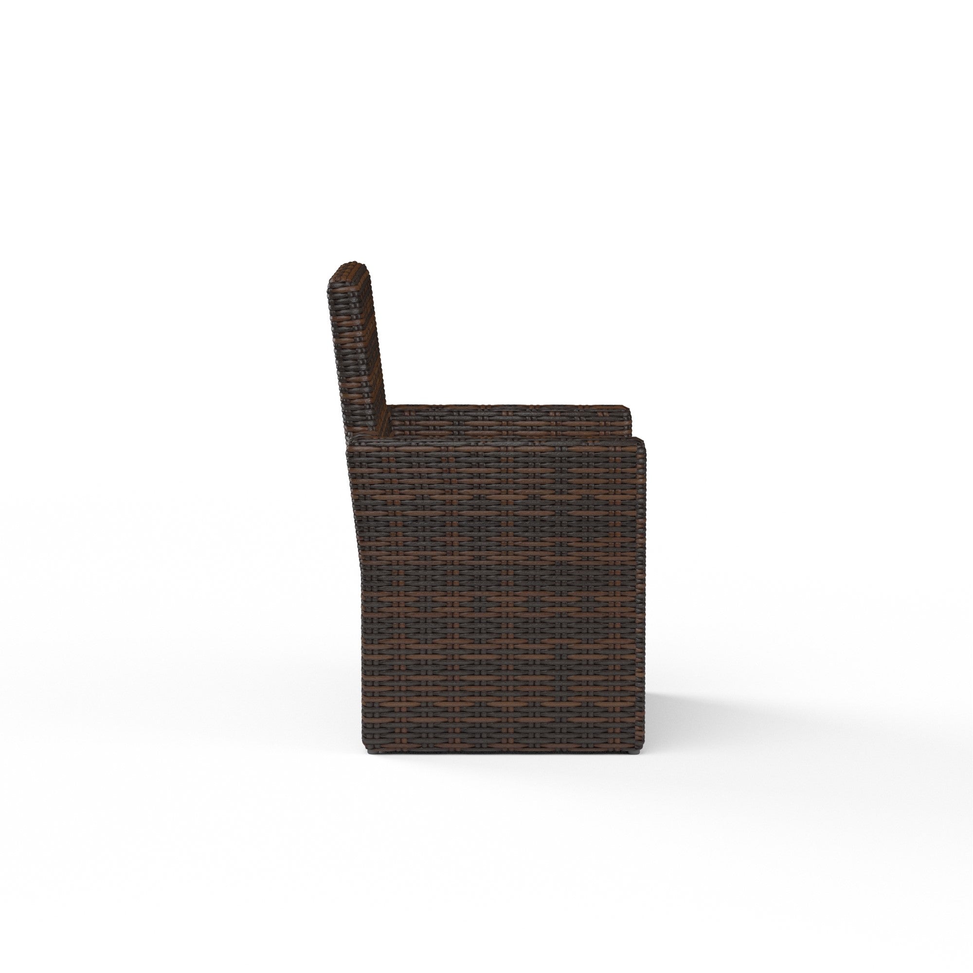 Montecito Wicker Cushioned Dining Arm Chair