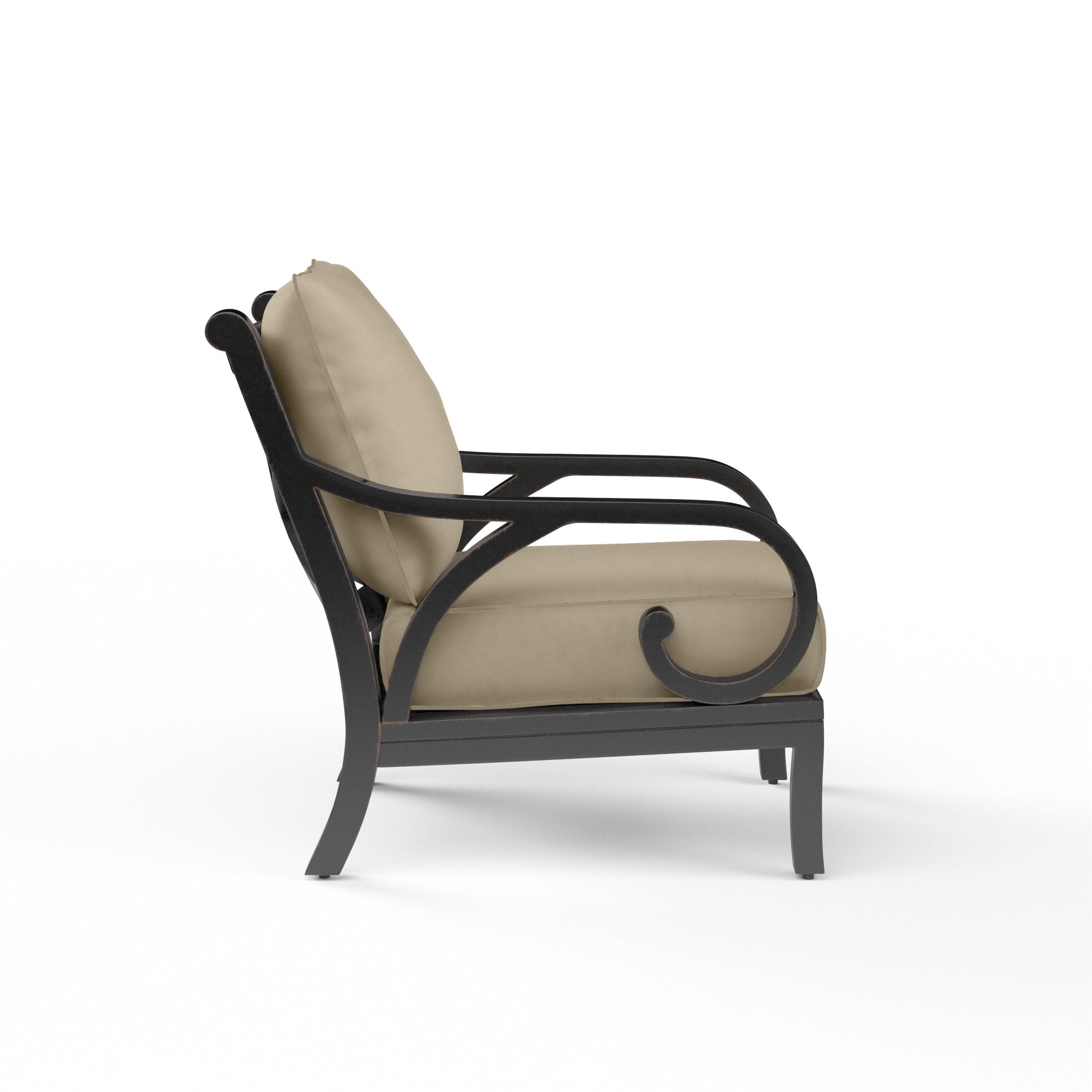 Monterey Aluminum Club Chair