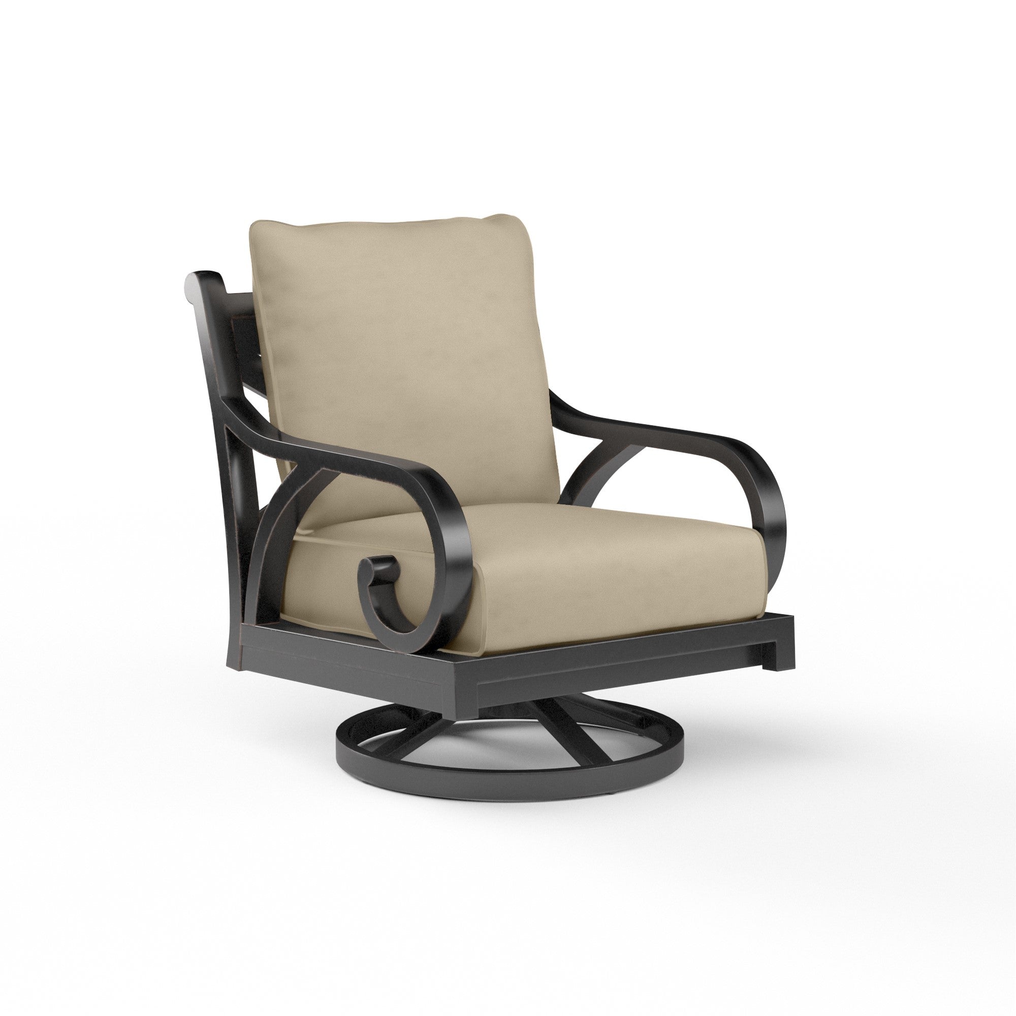 Monterey Aluminum Swivel Rocker