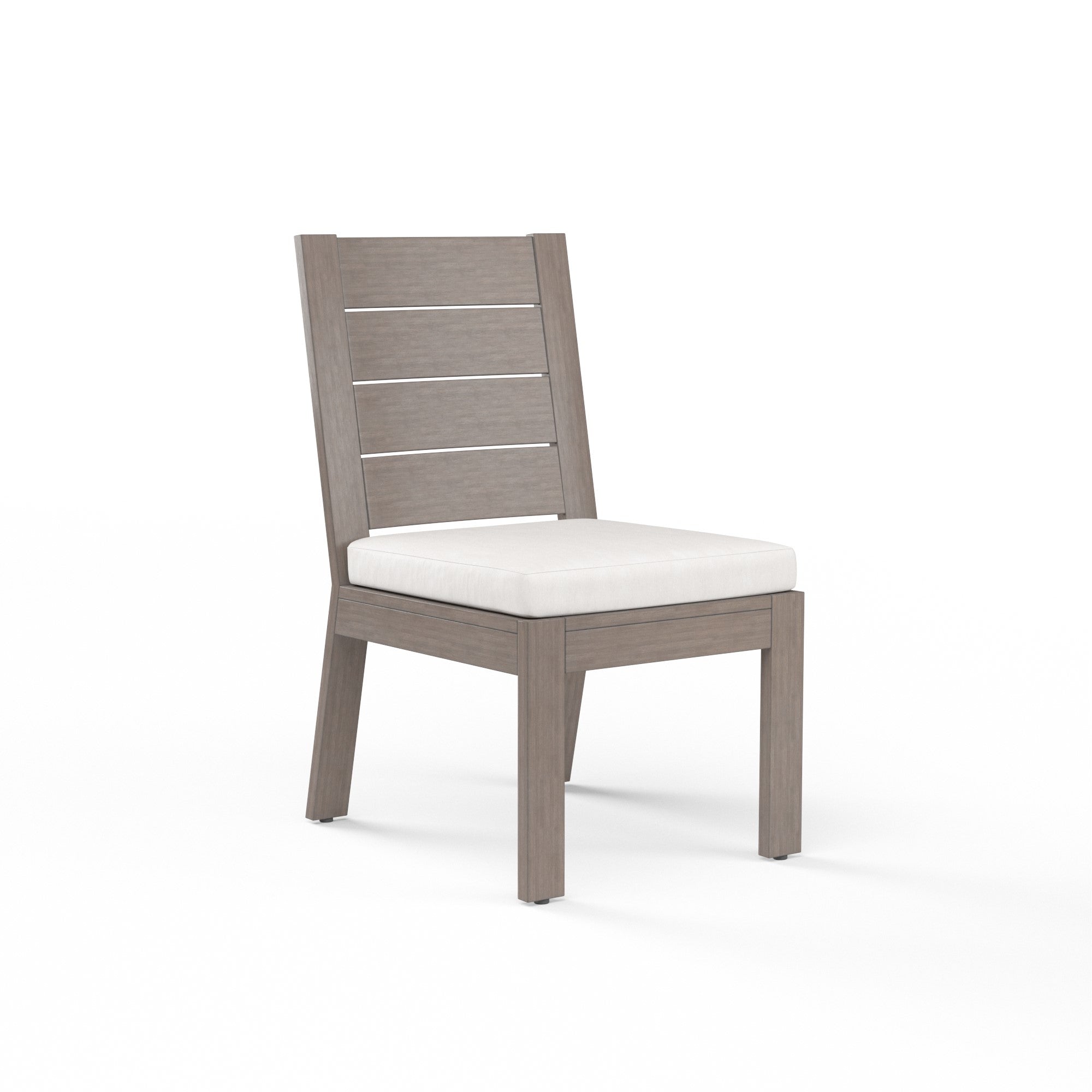 Laguna Aluminum Cushioned Dining Side Chair