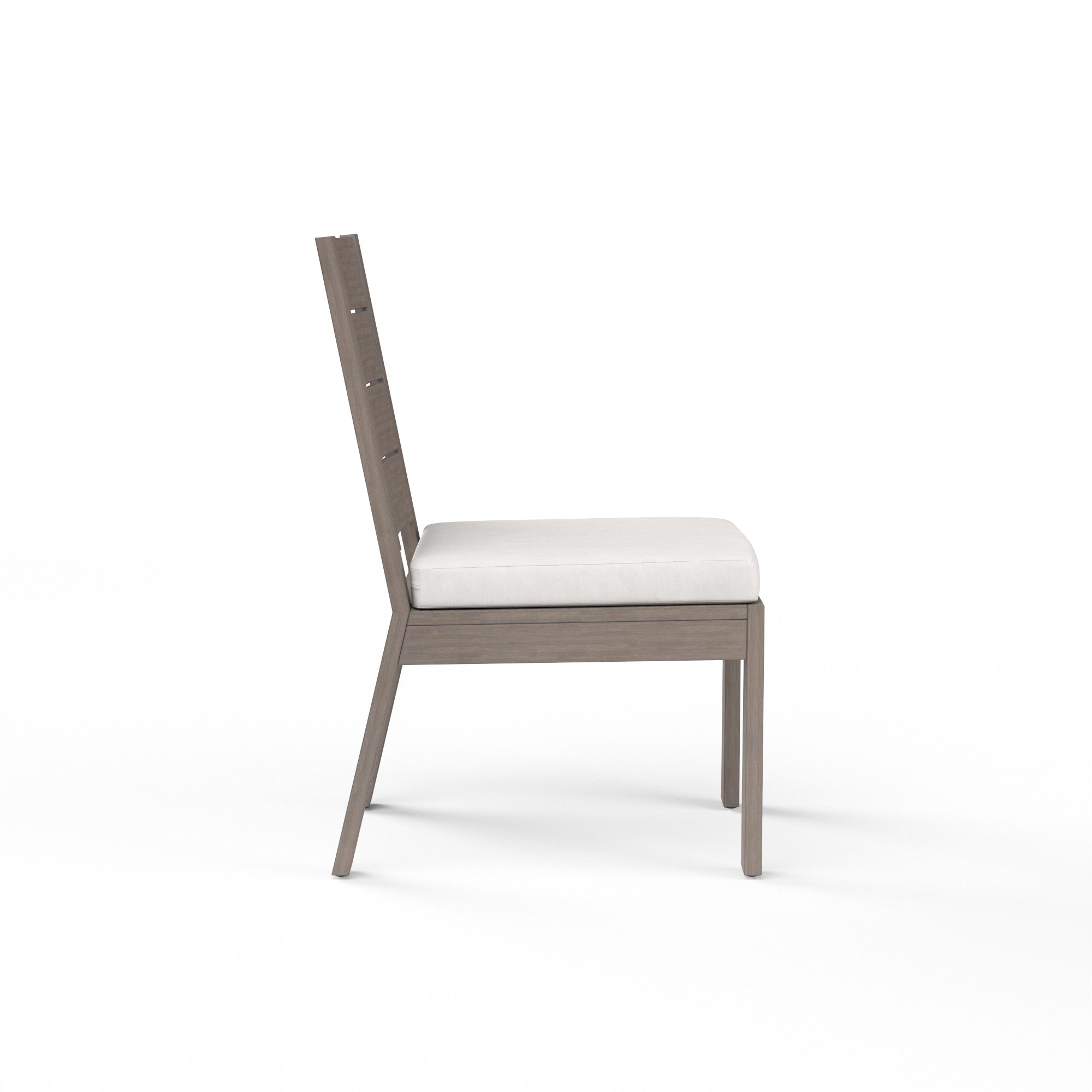 Laguna Aluminum Cushioned Dining Side Chair