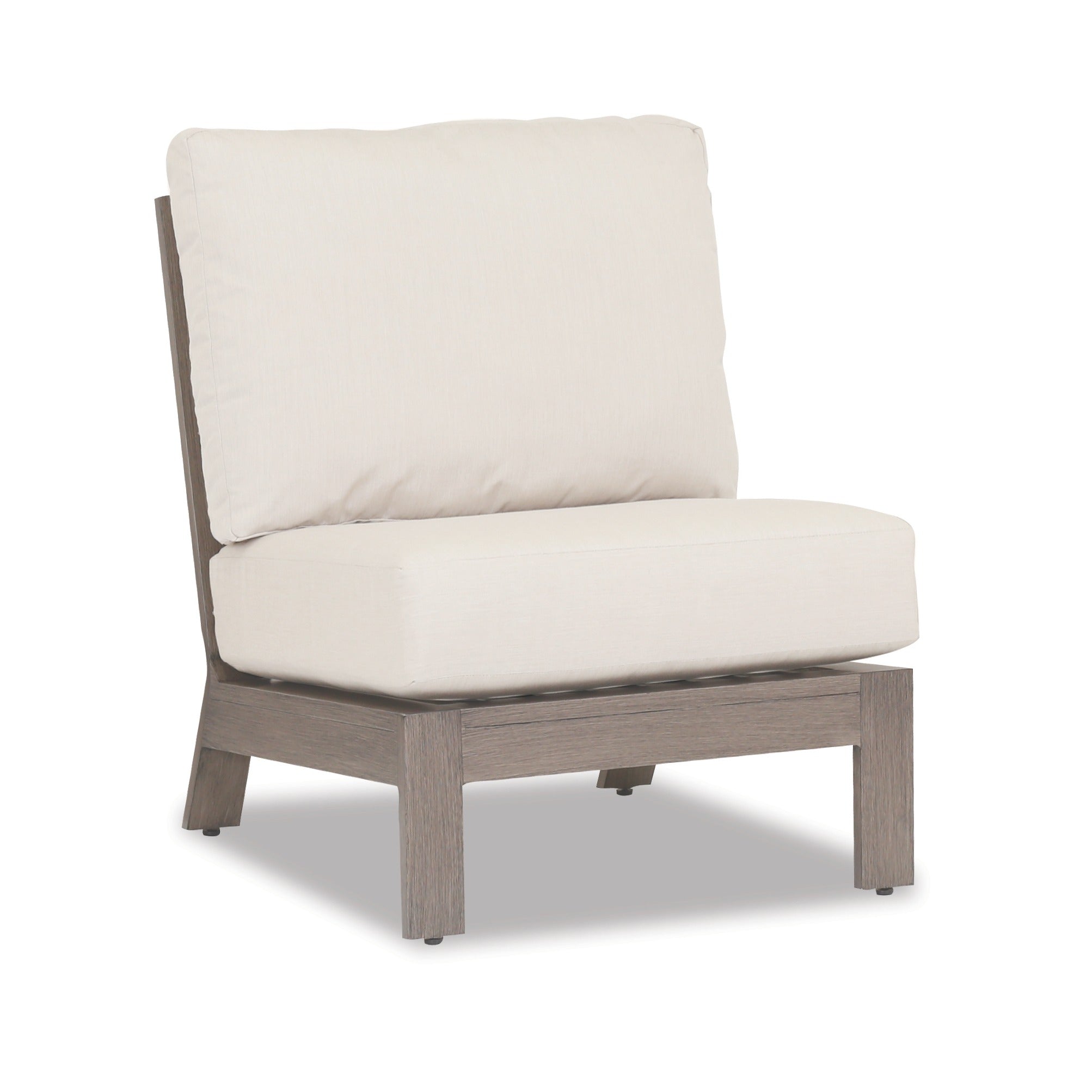 Laguna Aluminum Armless Club Chair