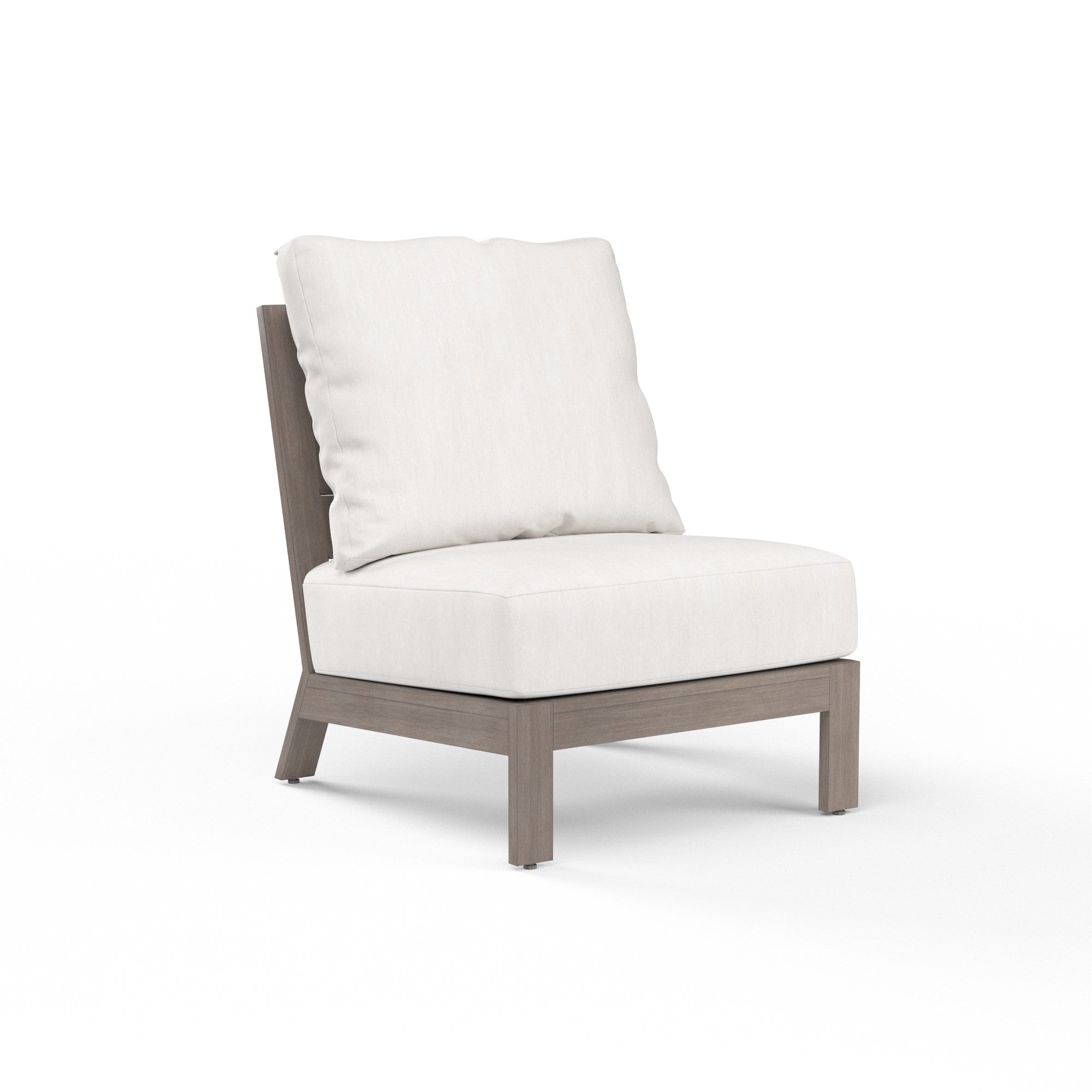 Laguna Aluminum Armless Club Chair