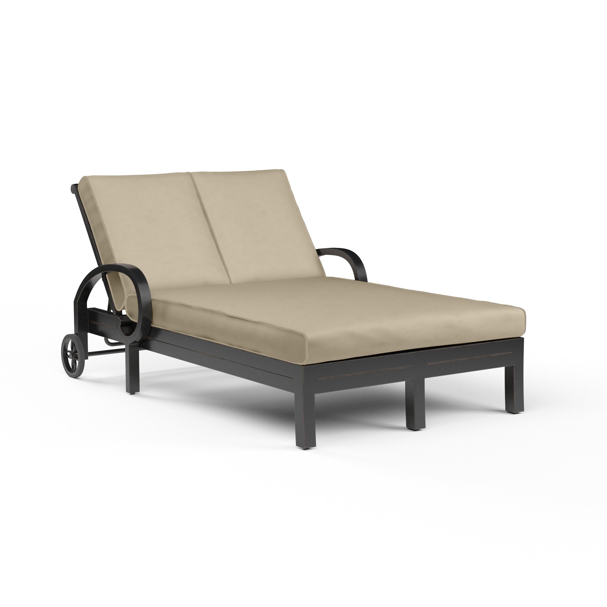 Monterey Aluminum Double Chaise Lounge