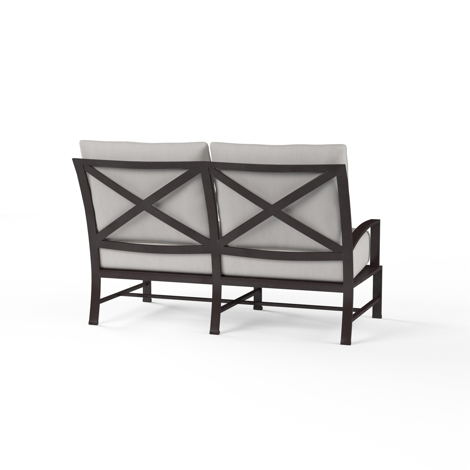 La Jolla Aluminum Loveseat