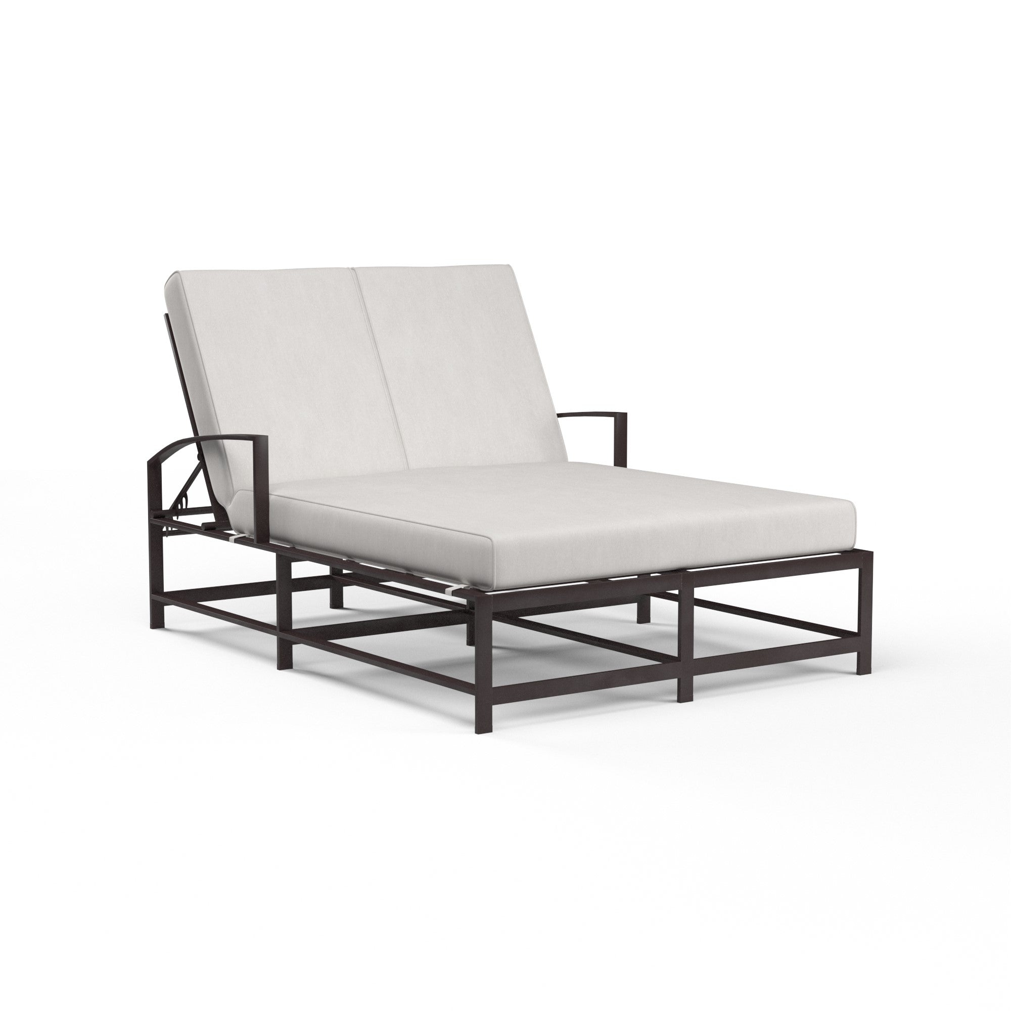 La Jolla Aluminum Double Chaise Lounge