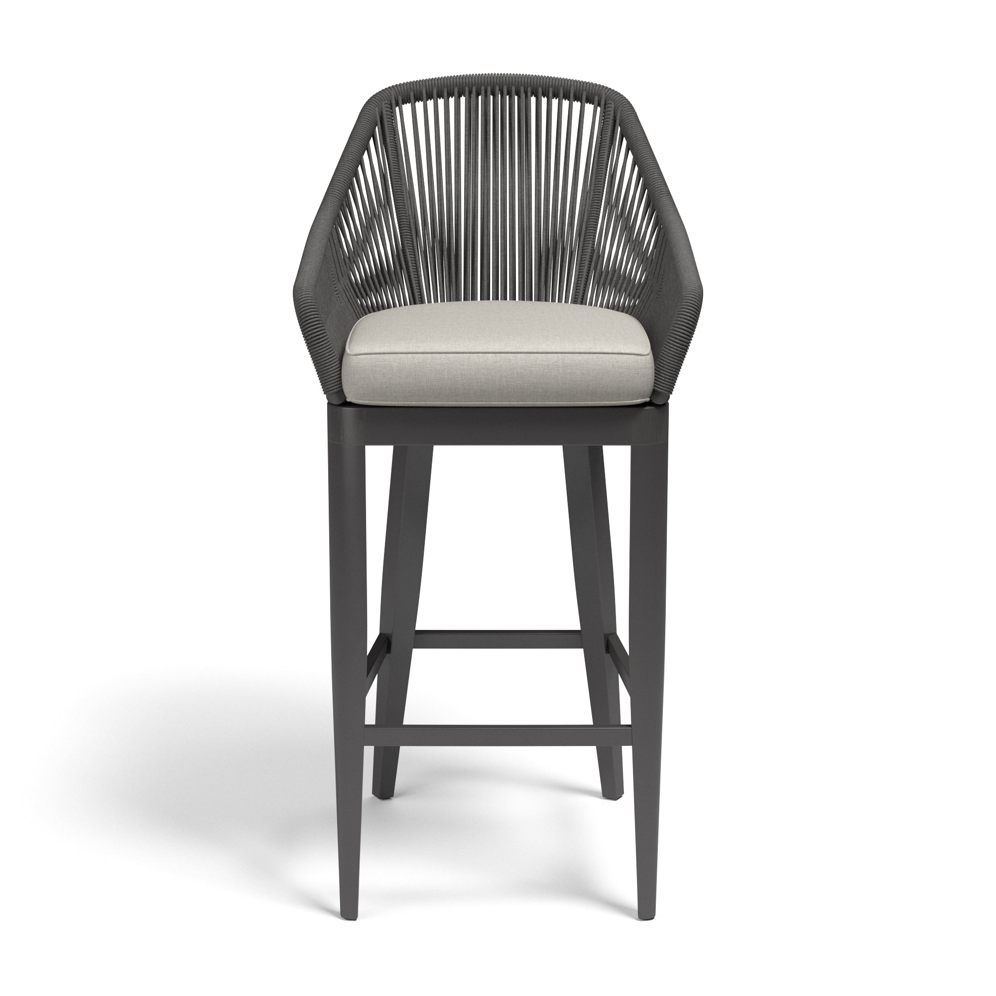 Milano Rope Cushioned Bar Stool