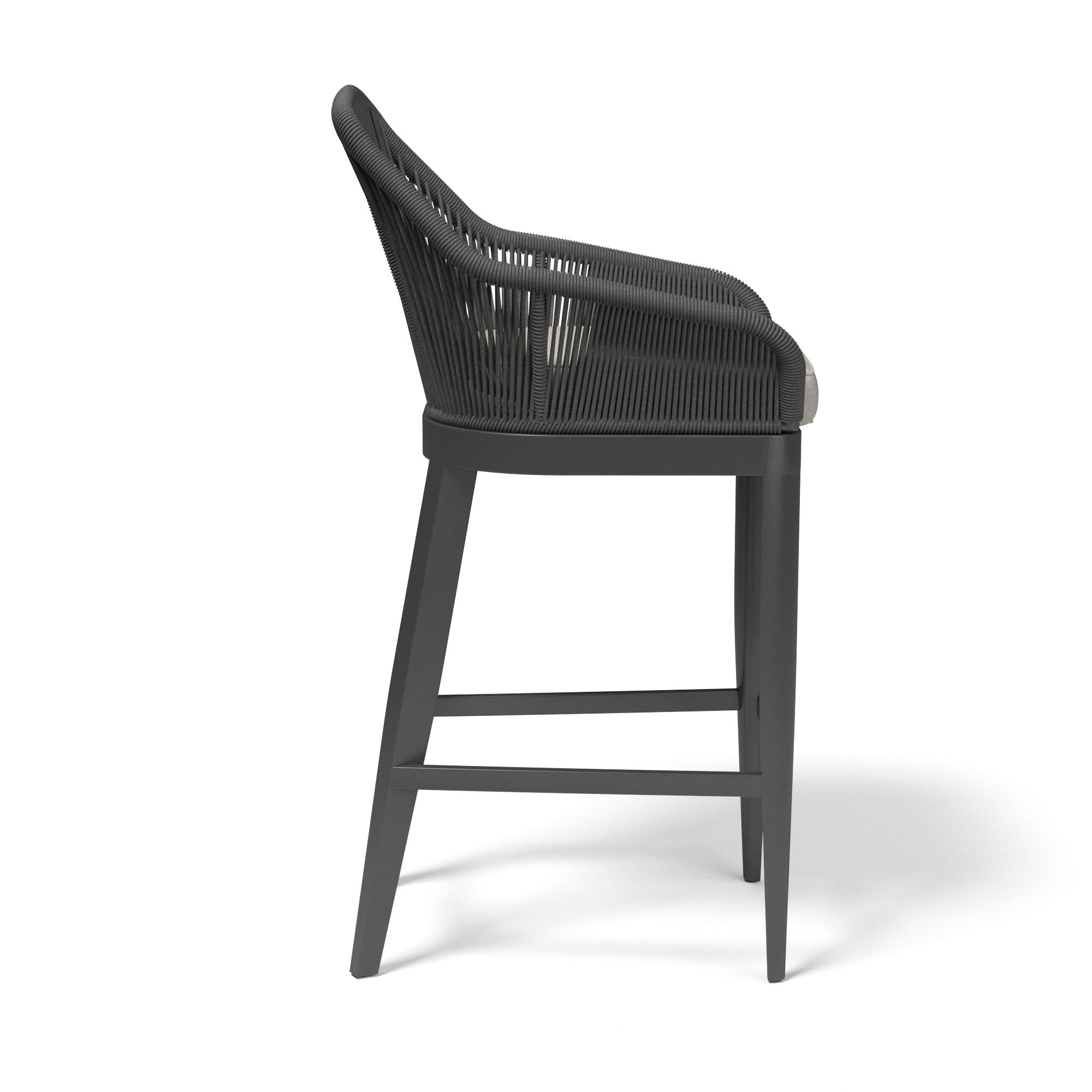 Milano Rope Cushioned Bar Stool