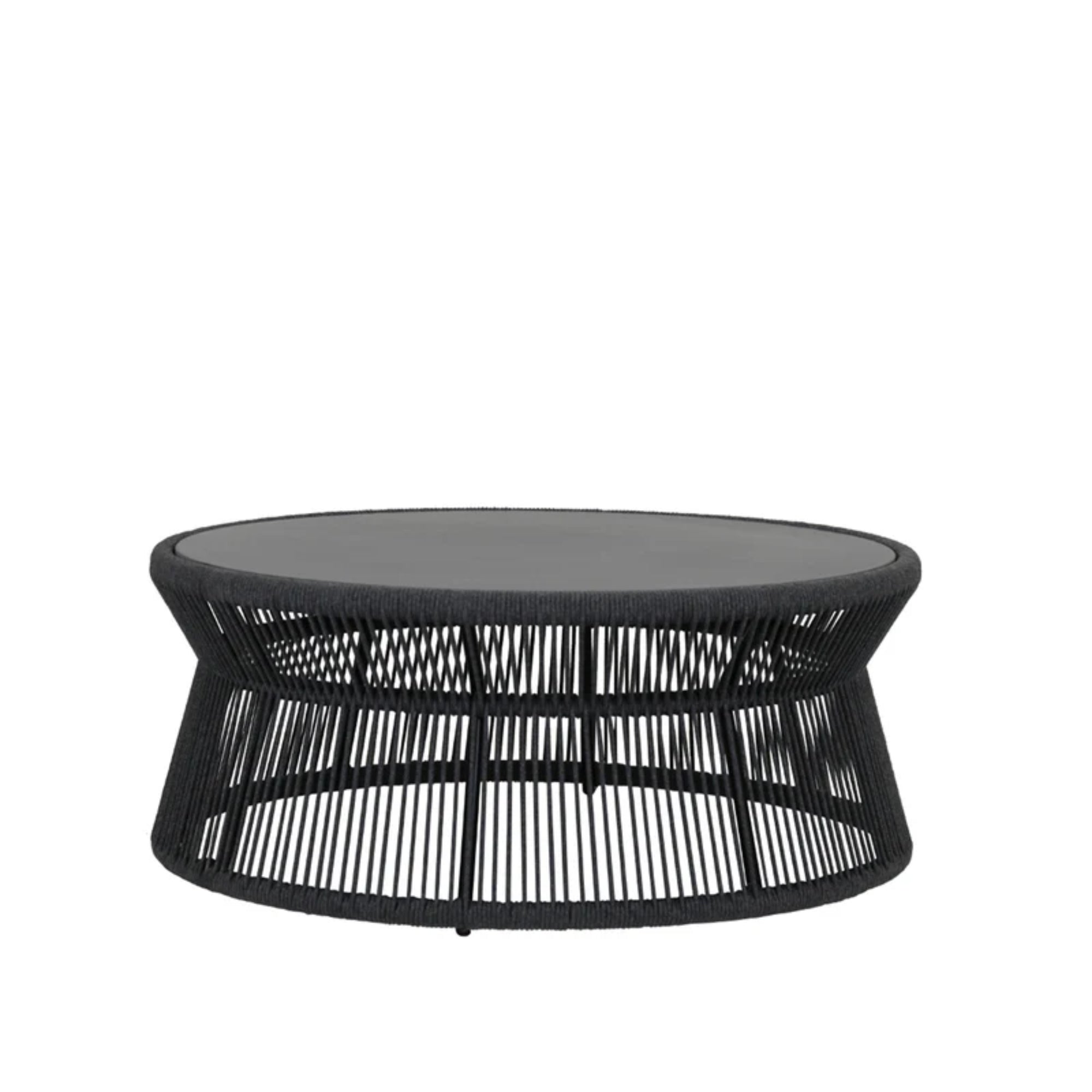 Milano 40" Round Rope Coffee Table