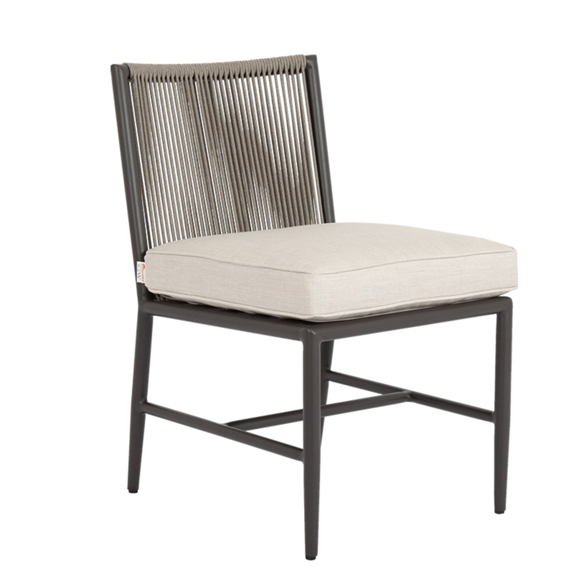 Pietra Rope Cushioned Dining Side Chair