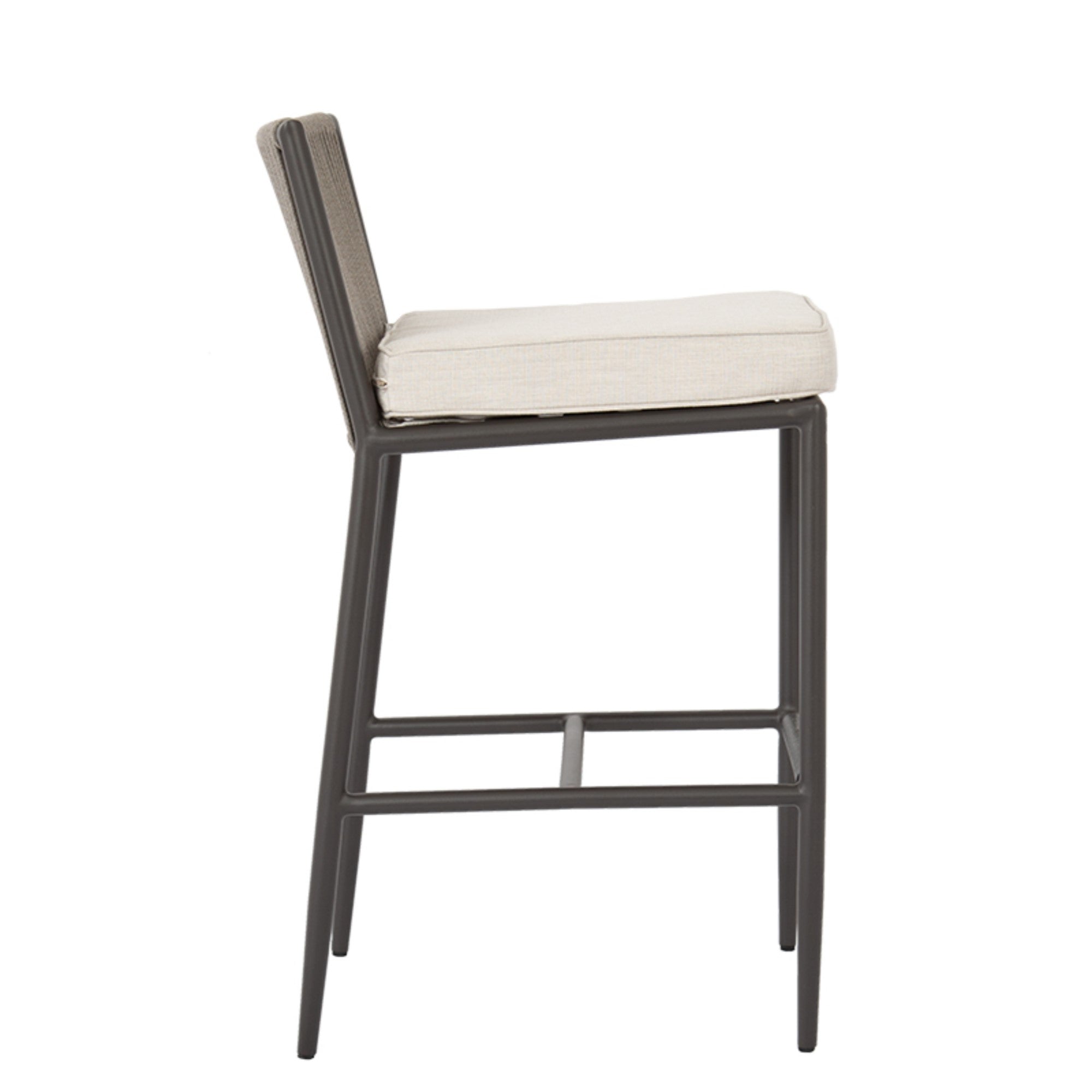 Pietra Rope Cushioned Bar Stool