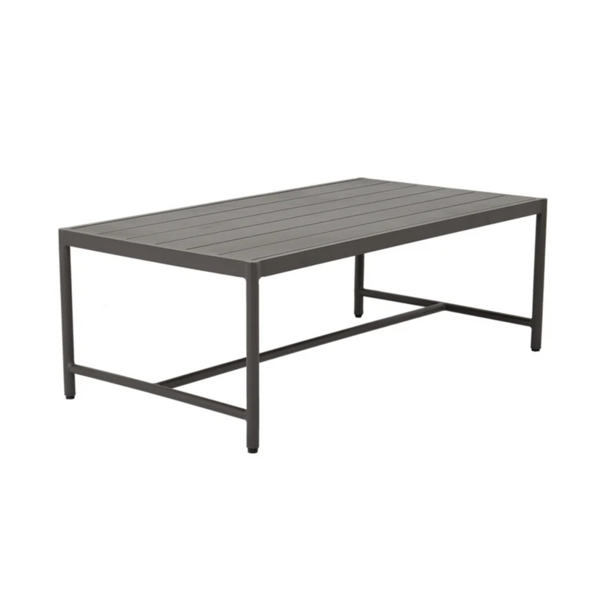 Pietra 50" x 27" Rectangular Aluminum Coffee Table