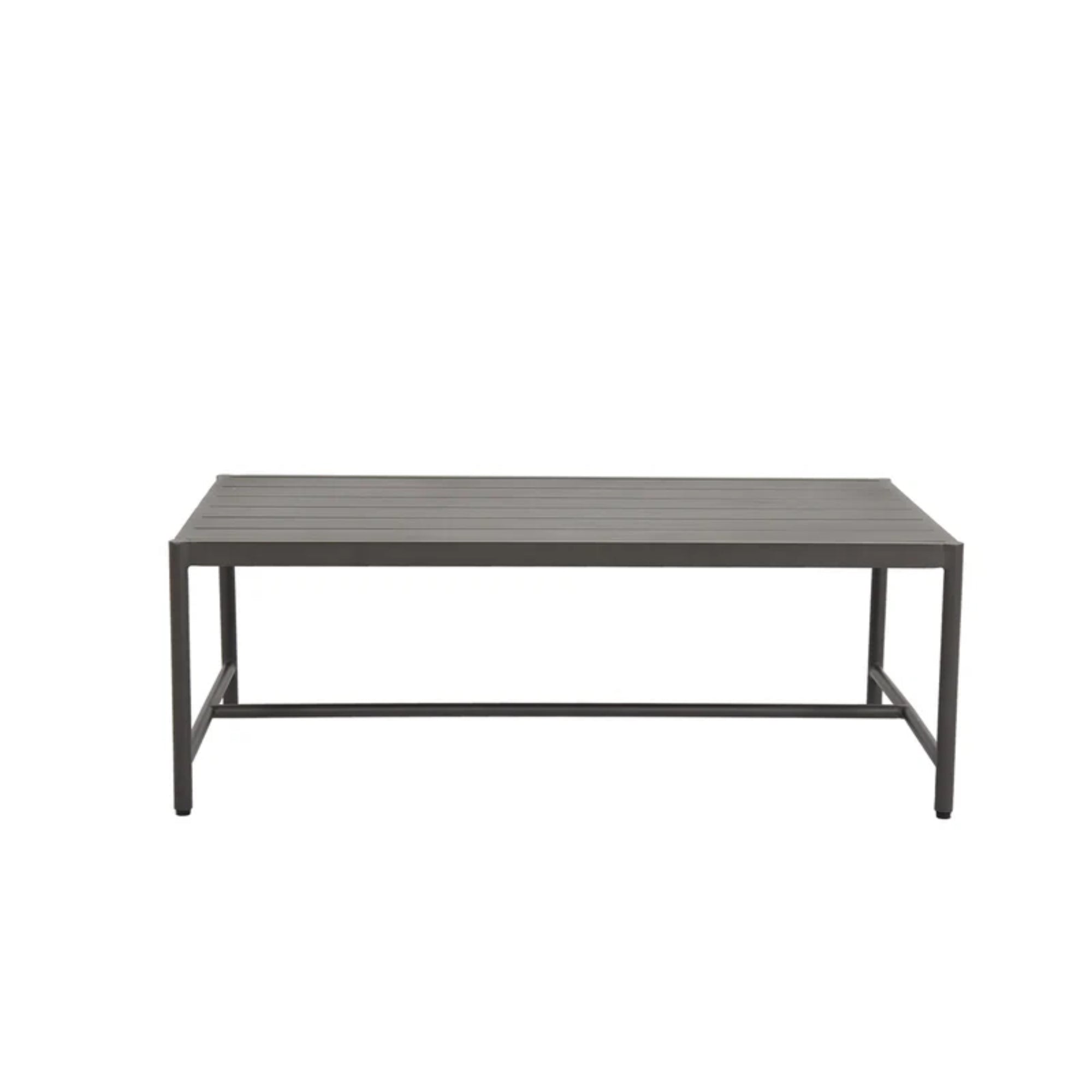 Pietra 50" x 27" Rectangular Aluminum Coffee Table