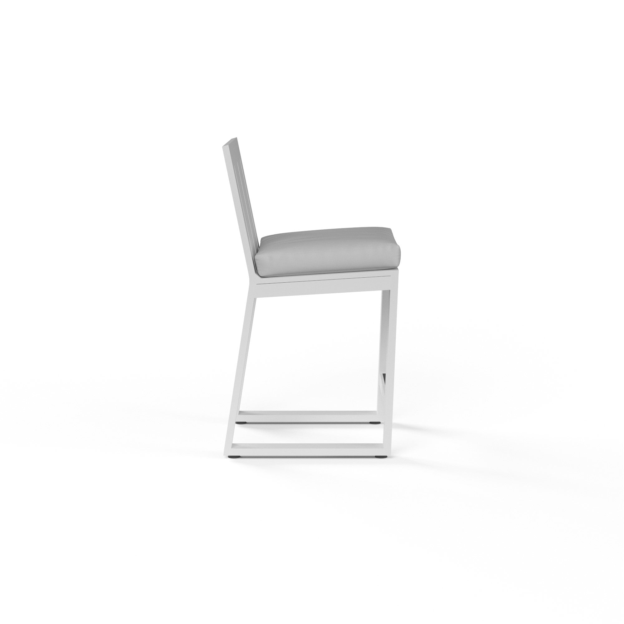 Newport Aluminum Cushioned Counter Stool