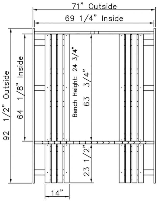 Horizon 6-Person Outdoor Sauna