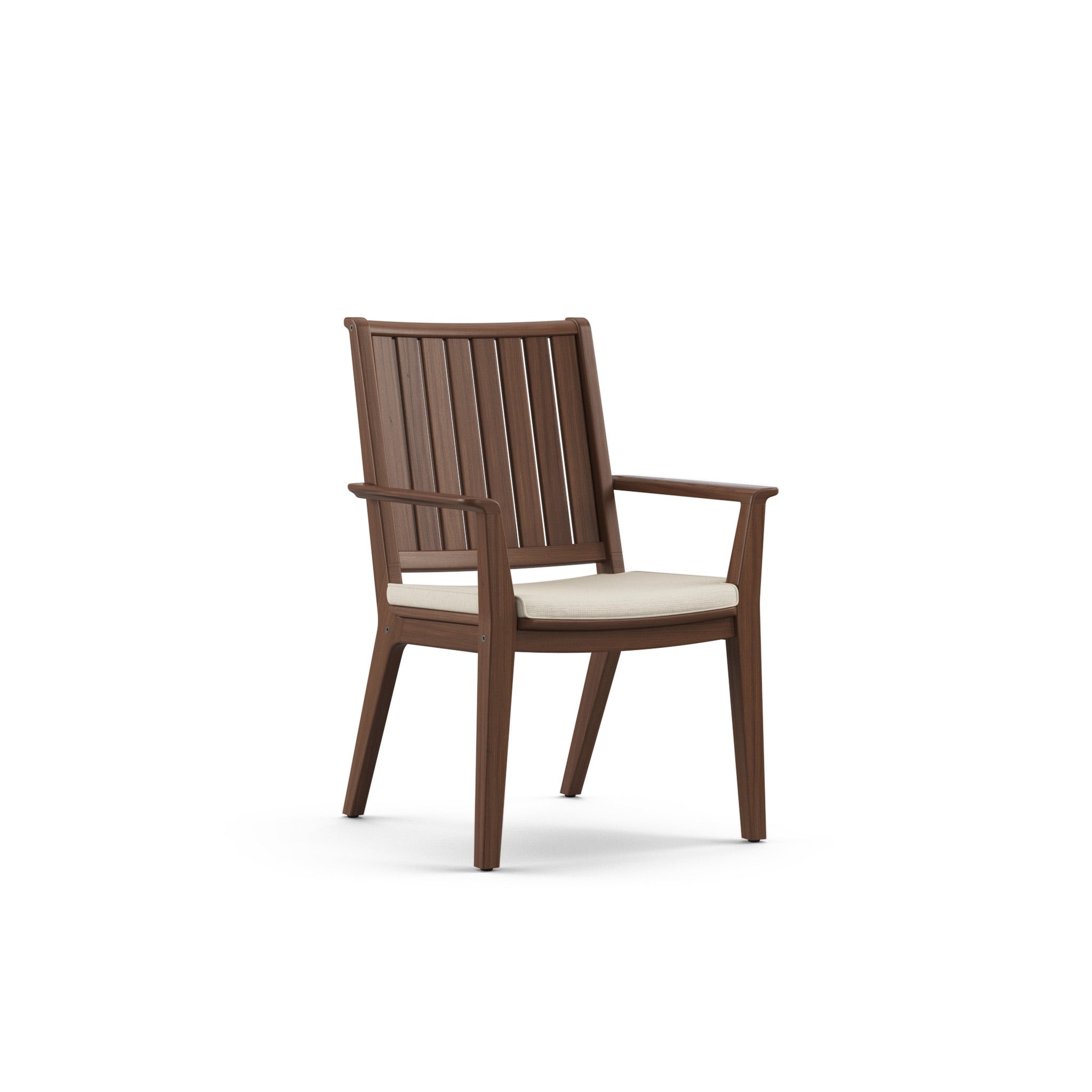 Sky Ipe Wood Dining Arm Chair