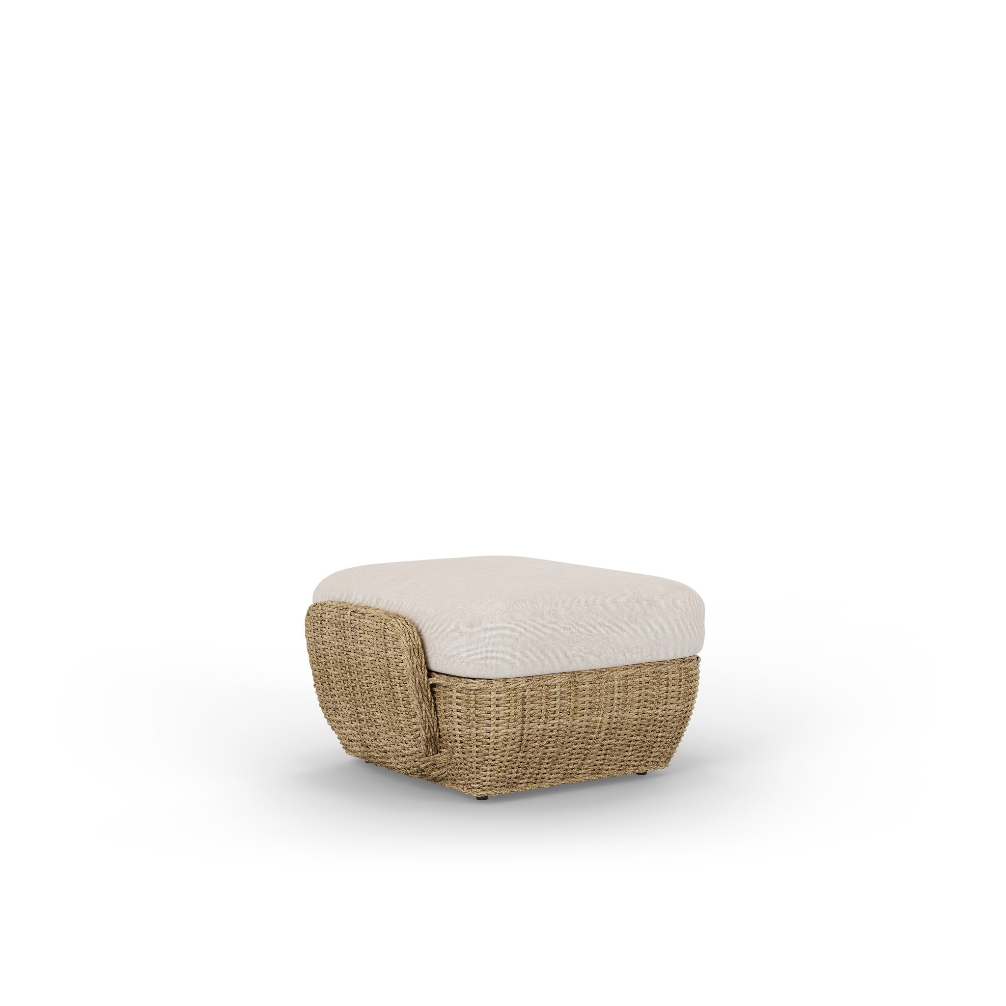 Velo Wicker Ottoman