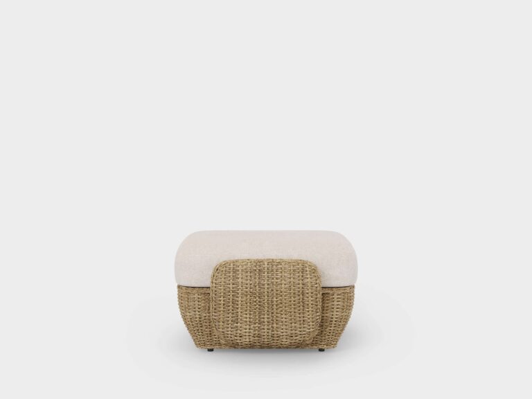 Velo Wicker Ottoman