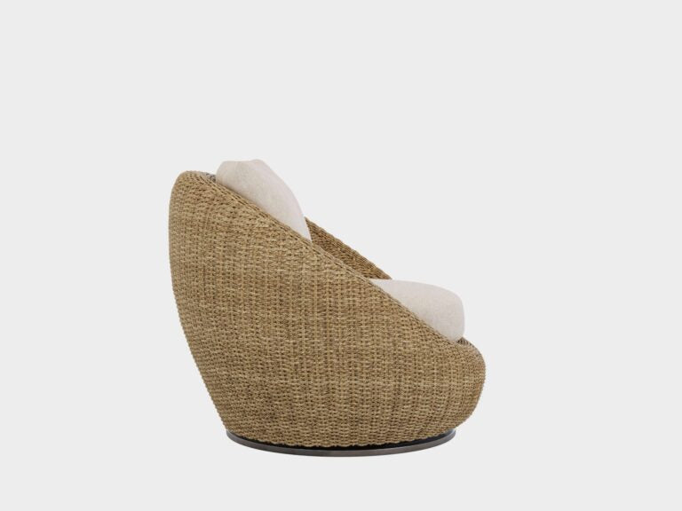 Velo Wicker Swivel Chair