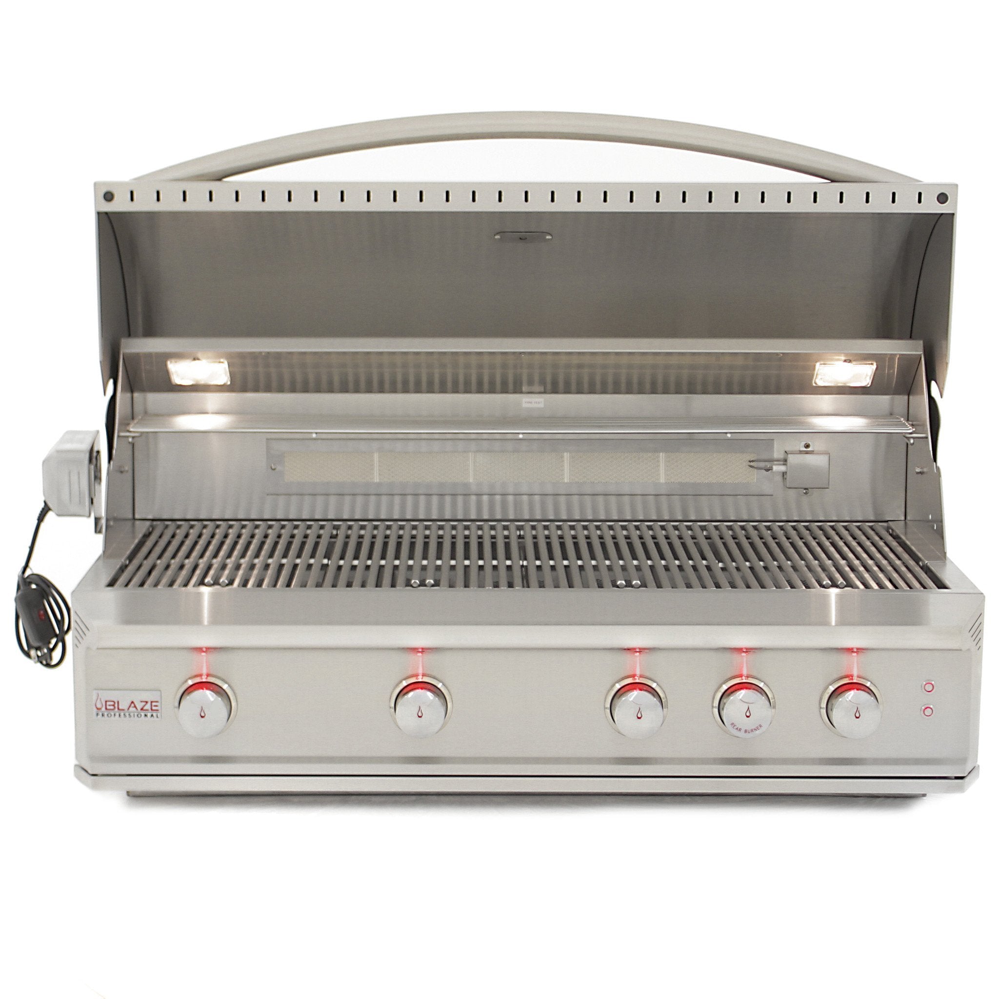 Professional 44" Stainless Steel 4-Burner Built-In Gas Grill