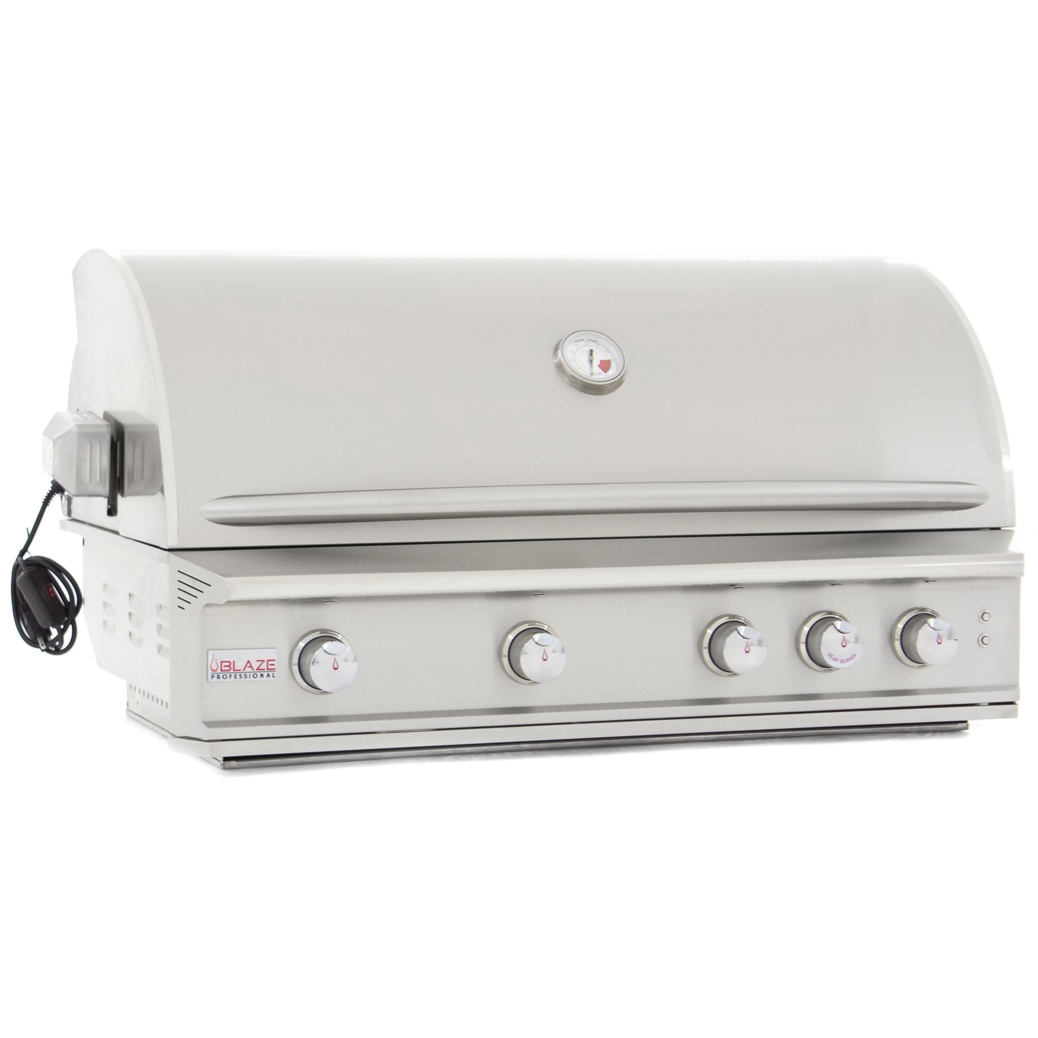 Professional 44" Stainless Steel 4-Burner Built-In Gas Grill