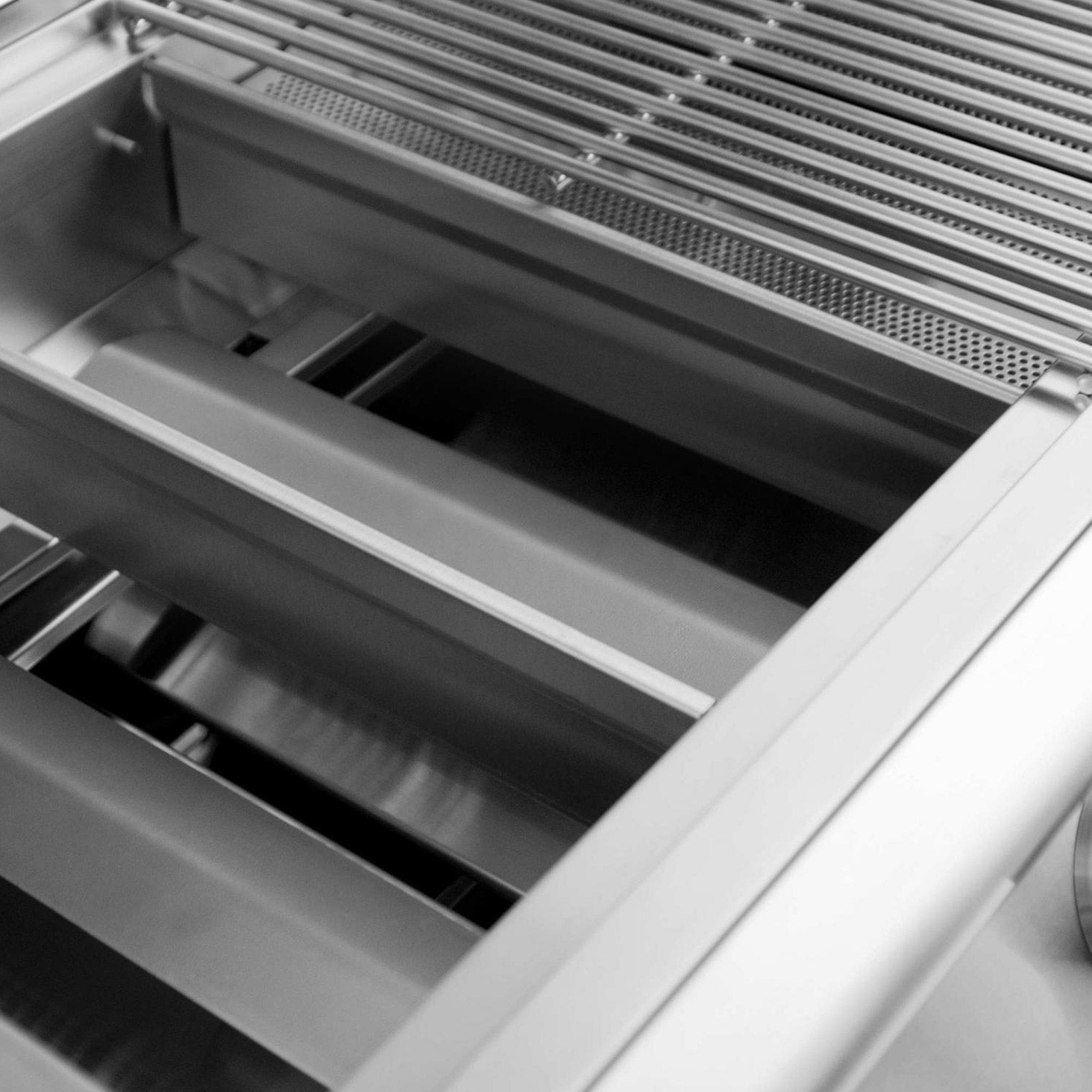 Premium LTE 40" Stainless Steel 5-Burner Built-In Gas Grill