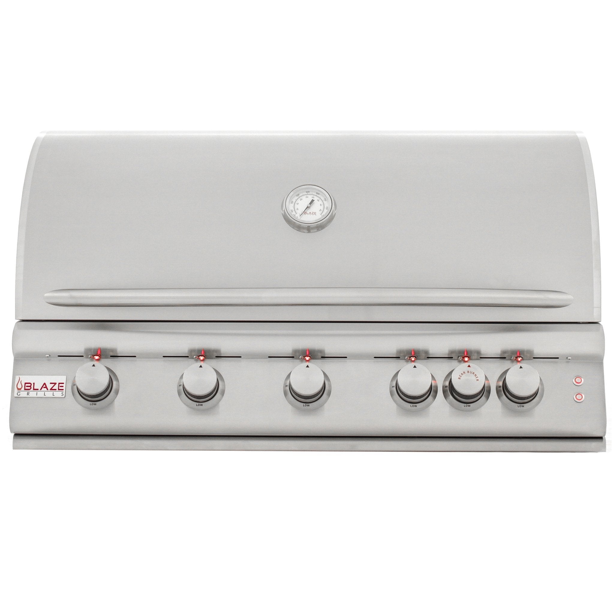 Premium LTE 40" Stainless Steel 5-Burner Built-In Gas Grill